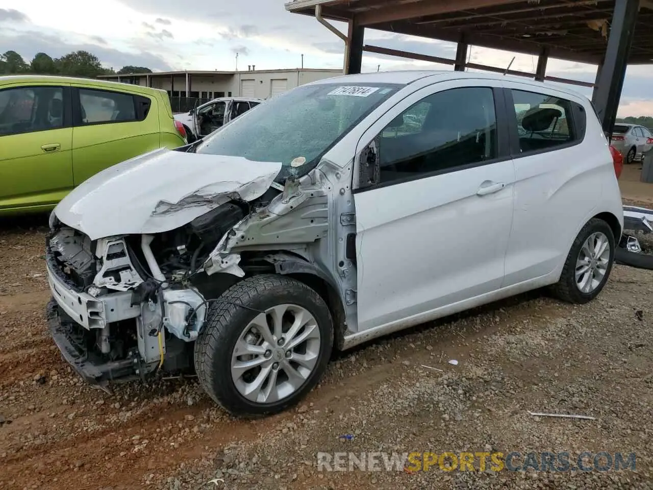 1 fotografías del automóvil dañado KL8CD6SA5LC444822 CHEVROLET SPARK 2020