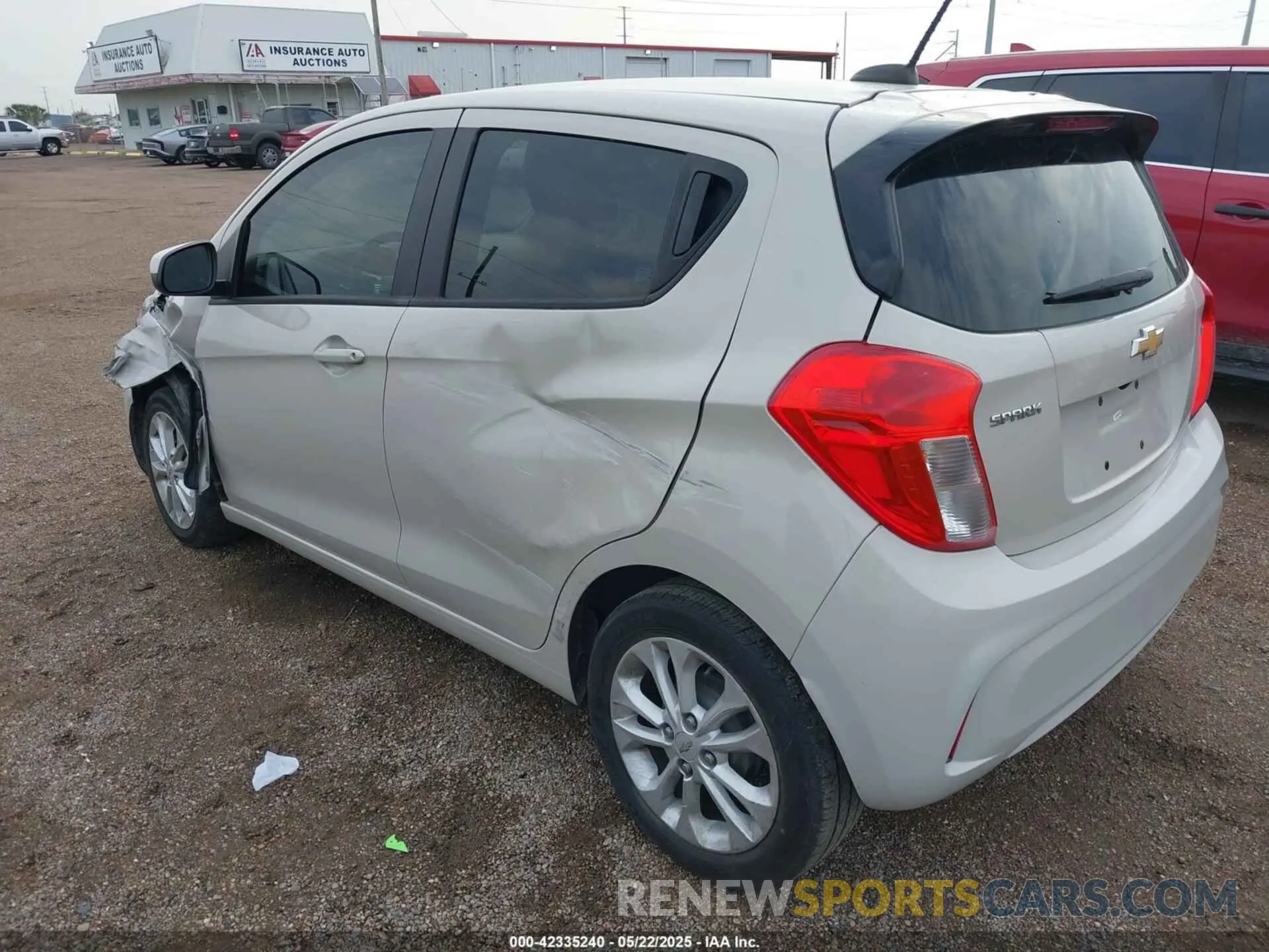 3 fotografías del automóvil dañado KL8CD6SA5LC445078 CHEVROLET SPARK 2020