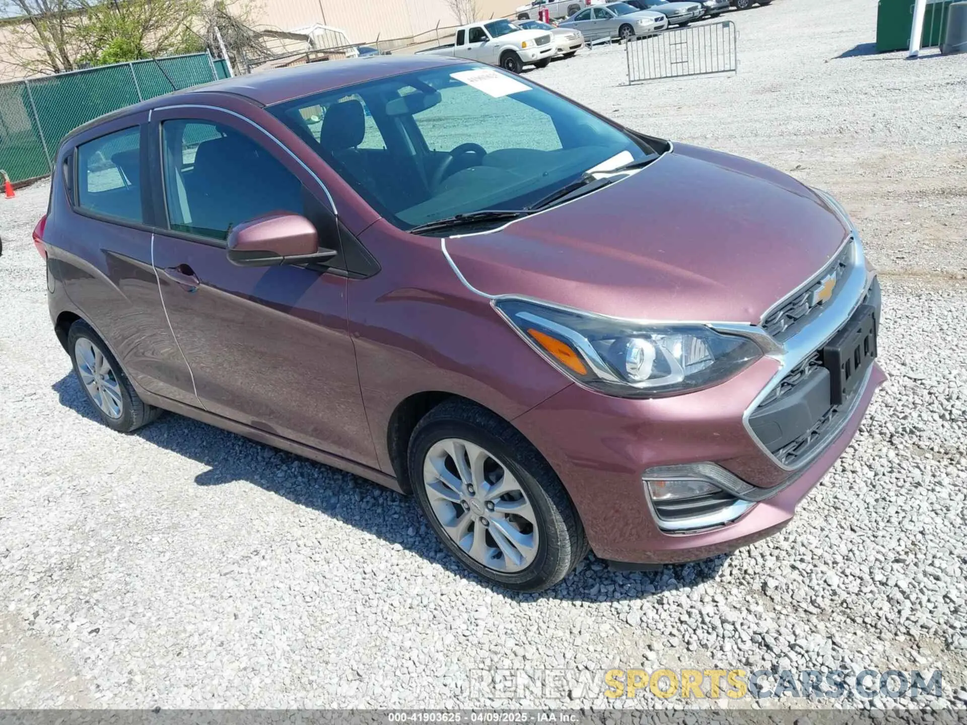 1 fotografías del automóvil dañado KL8CD6SA5LC461474 CHEVROLET SPARK 2020