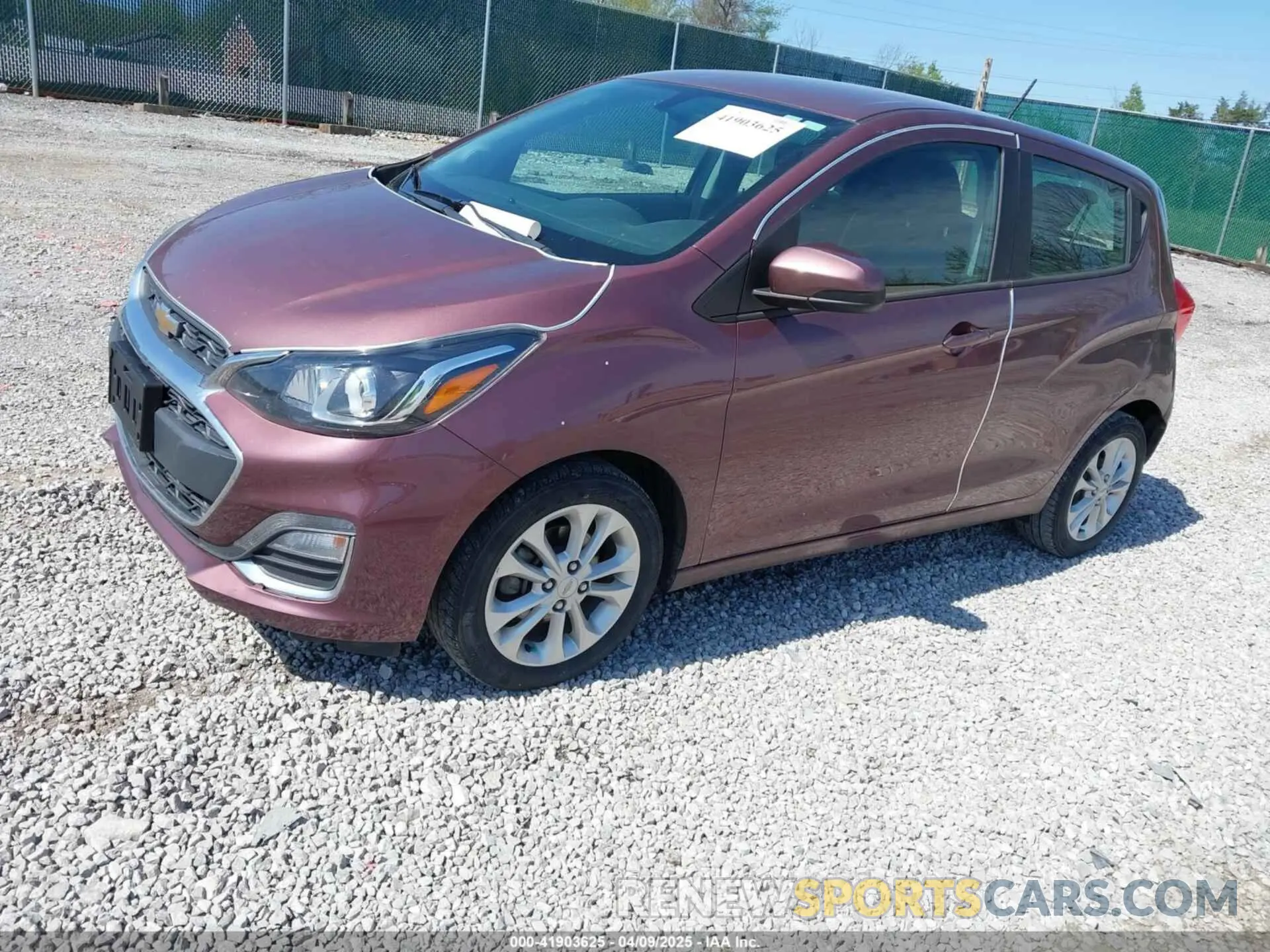 2 fotografías del automóvil dañado KL8CD6SA5LC461474 CHEVROLET SPARK 2020