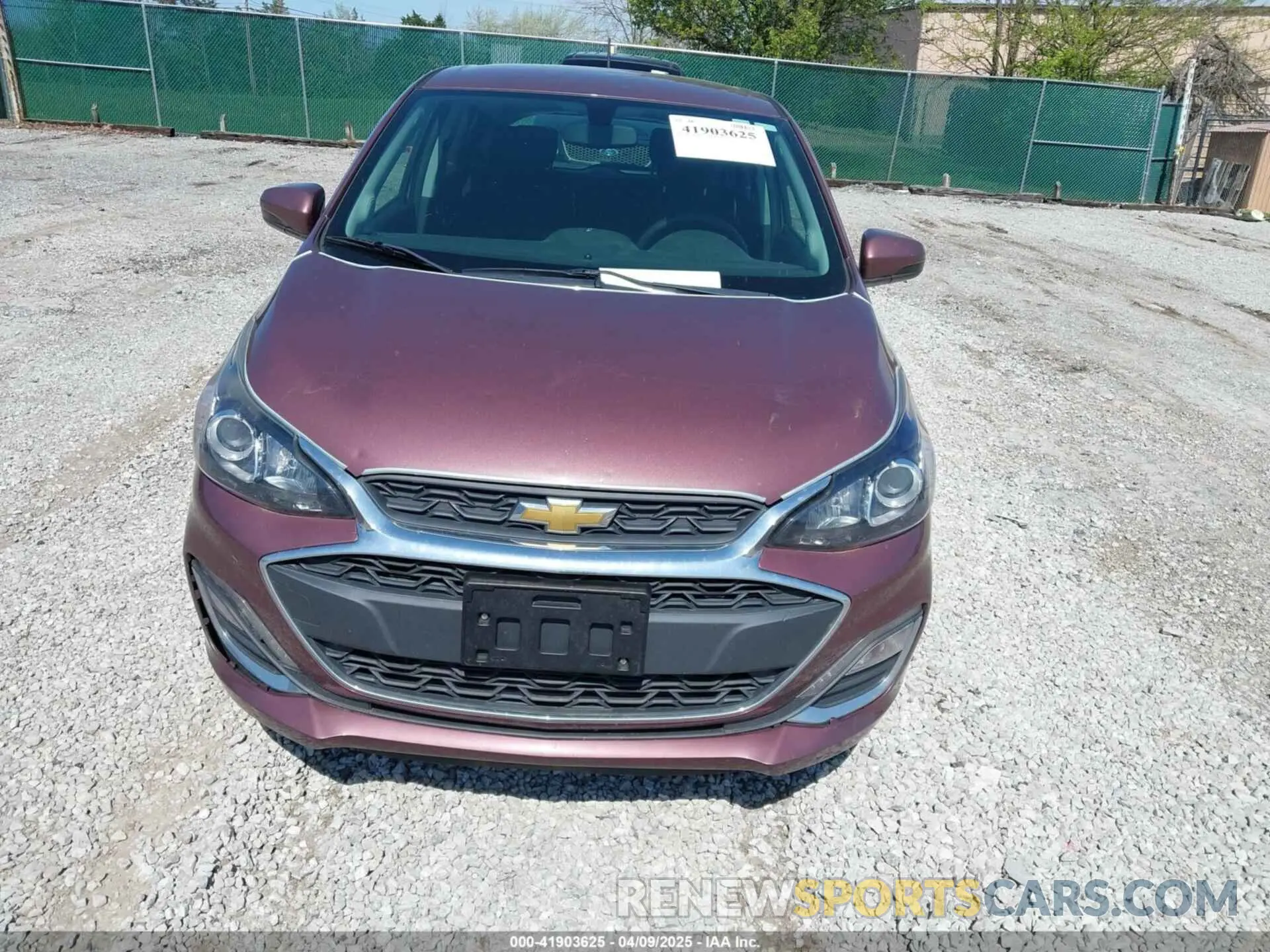 6 fotografías del automóvil dañado KL8CD6SA5LC461474 CHEVROLET SPARK 2020