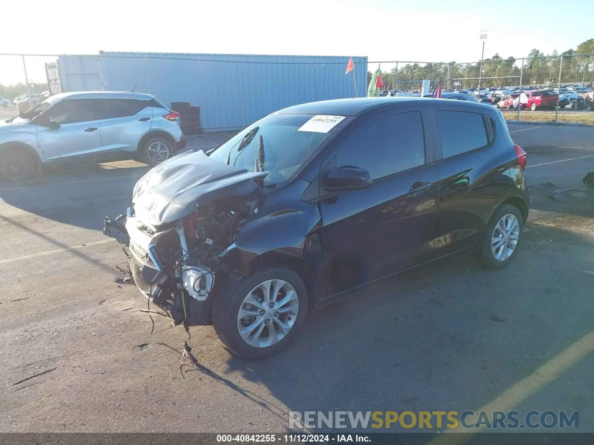 2 fotografías del automóvil dañado KL8CD6SA6LC415328 CHEVROLET SPARK 2020