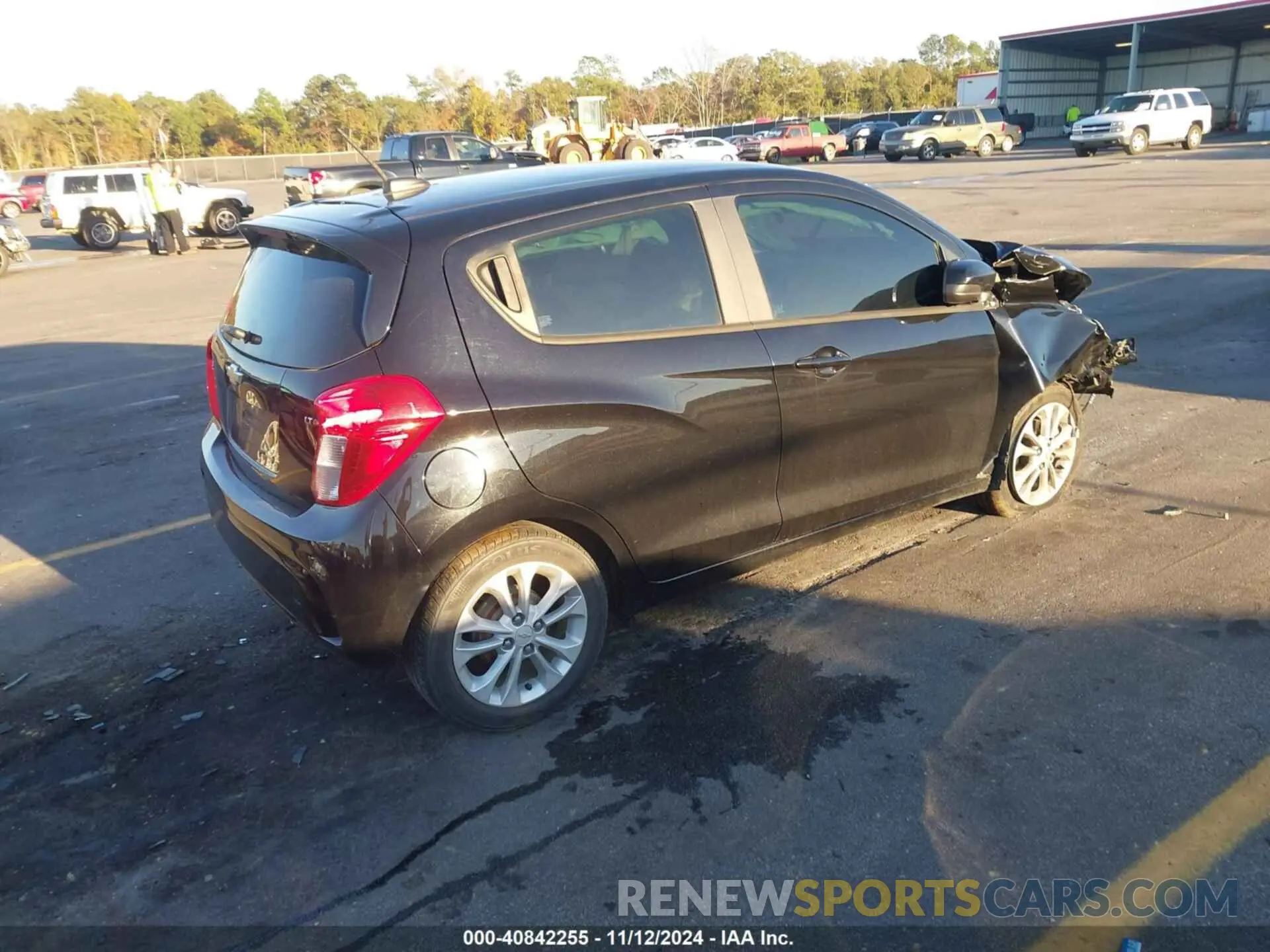 4 fotografías del automóvil dañado KL8CD6SA6LC415328 CHEVROLET SPARK 2020