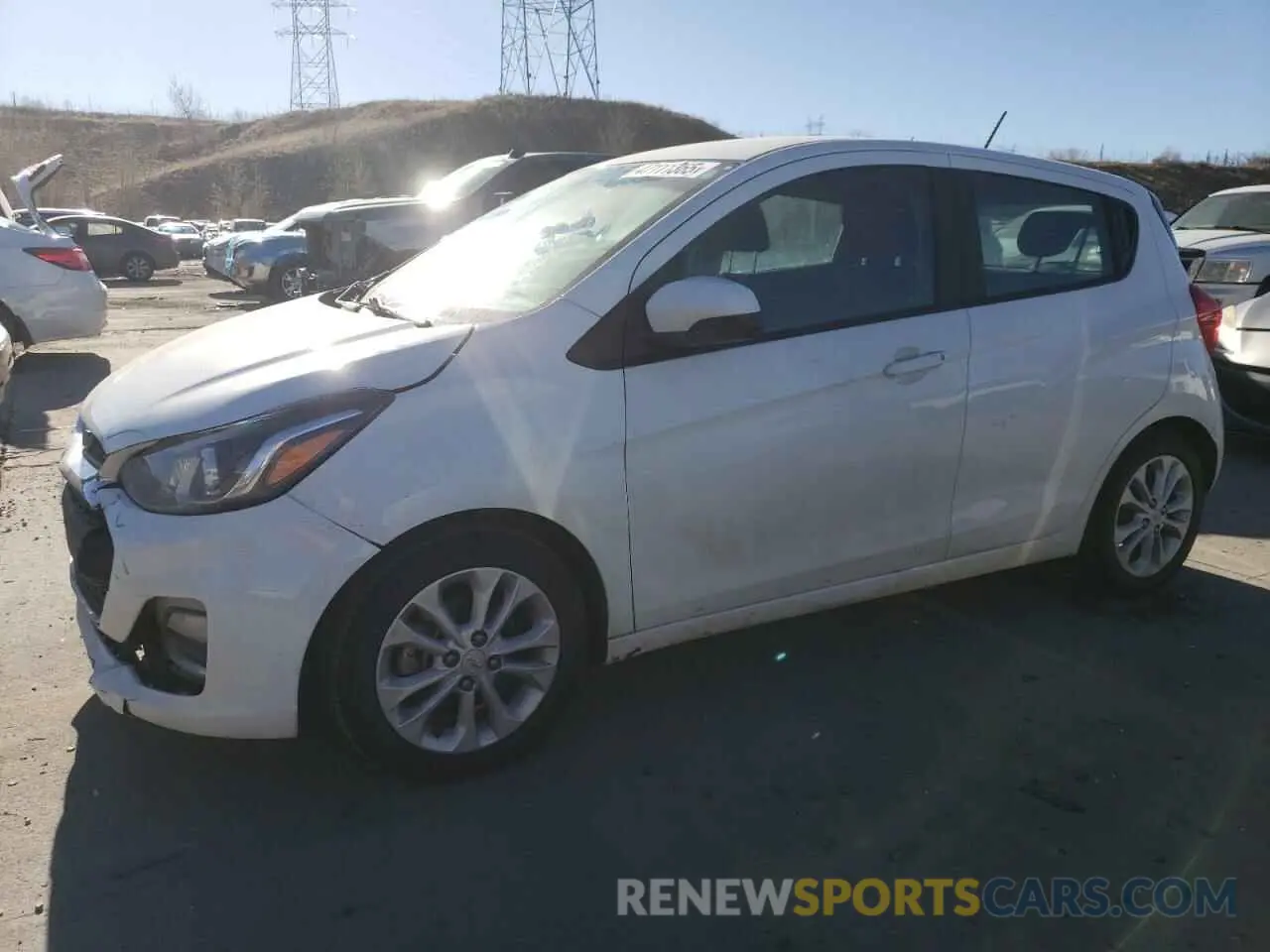 1 fotografías del automóvil dañado KL8CD6SA6LC416608 CHEVROLET SPARK 2020