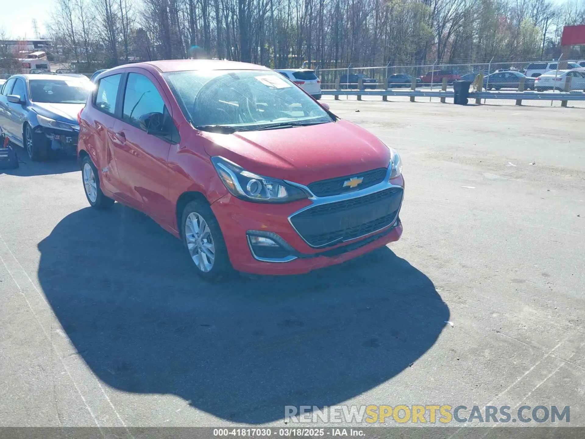 1 fotografías del automóvil dañado KL8CD6SA6LC441279 CHEVROLET SPARK 2020