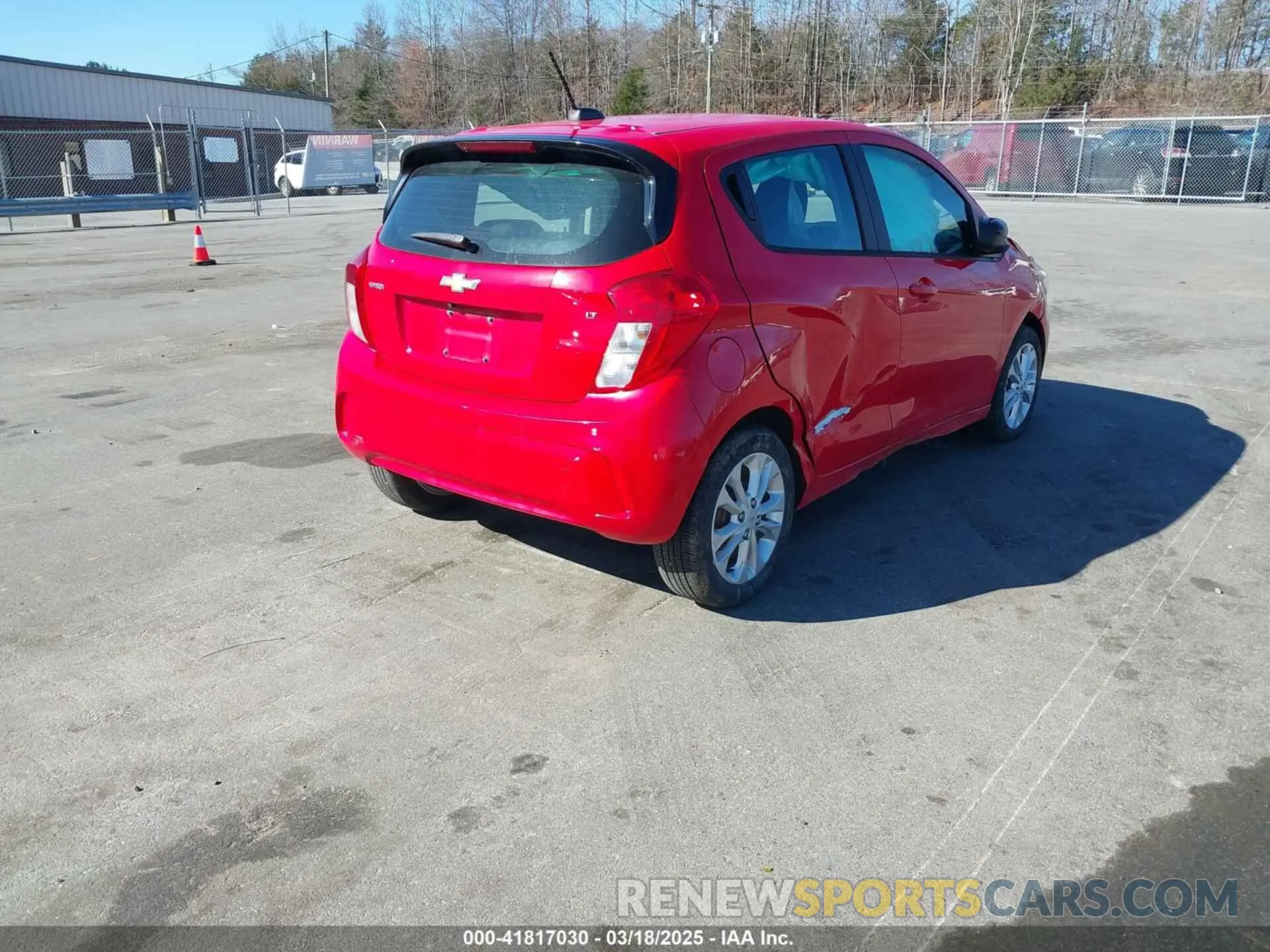 4 fotografías del automóvil dañado KL8CD6SA6LC441279 CHEVROLET SPARK 2020