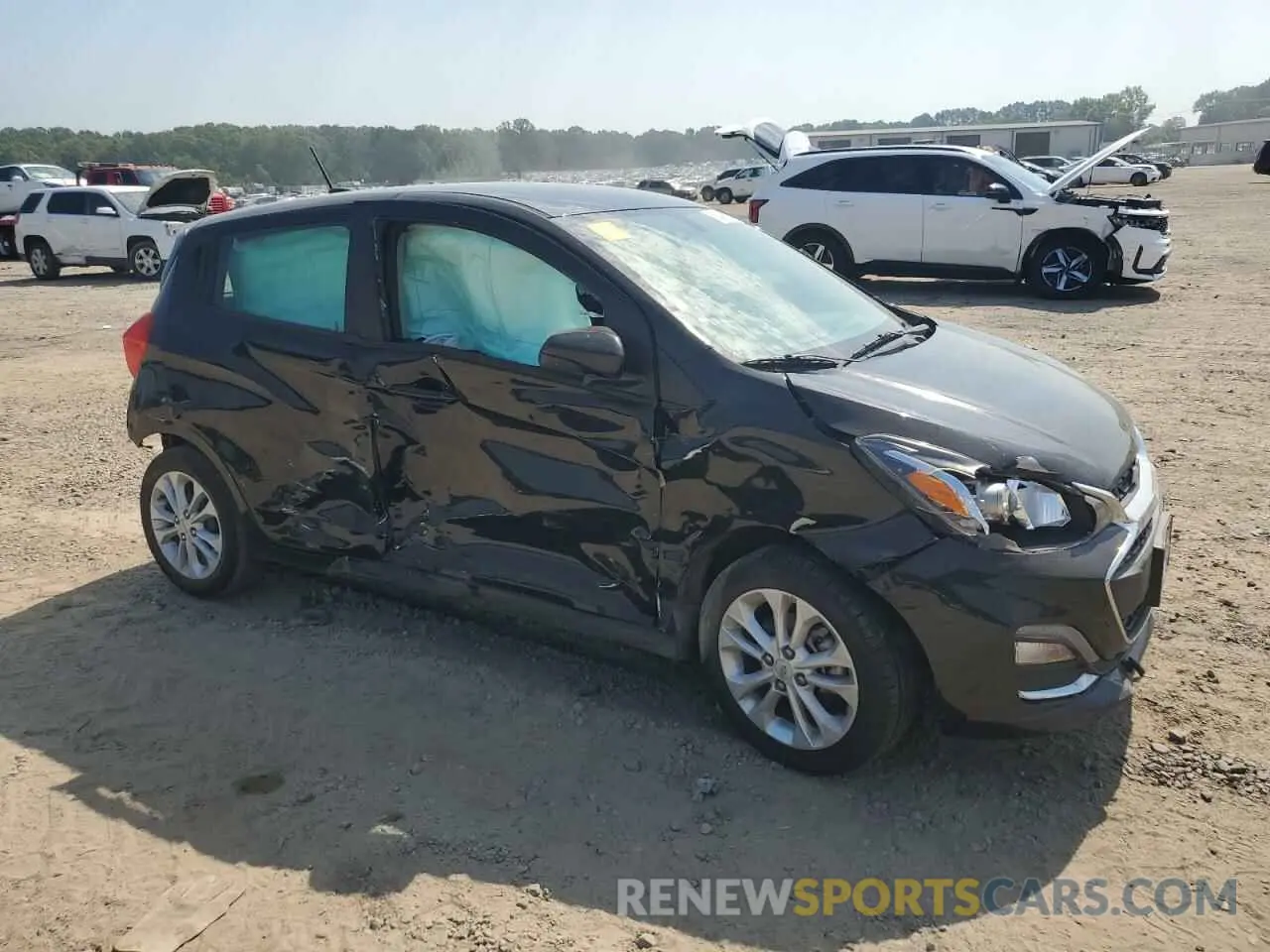 4 fotografías del automóvil dañado KL8CD6SA6LC475254 CHEVROLET SPARK 2020