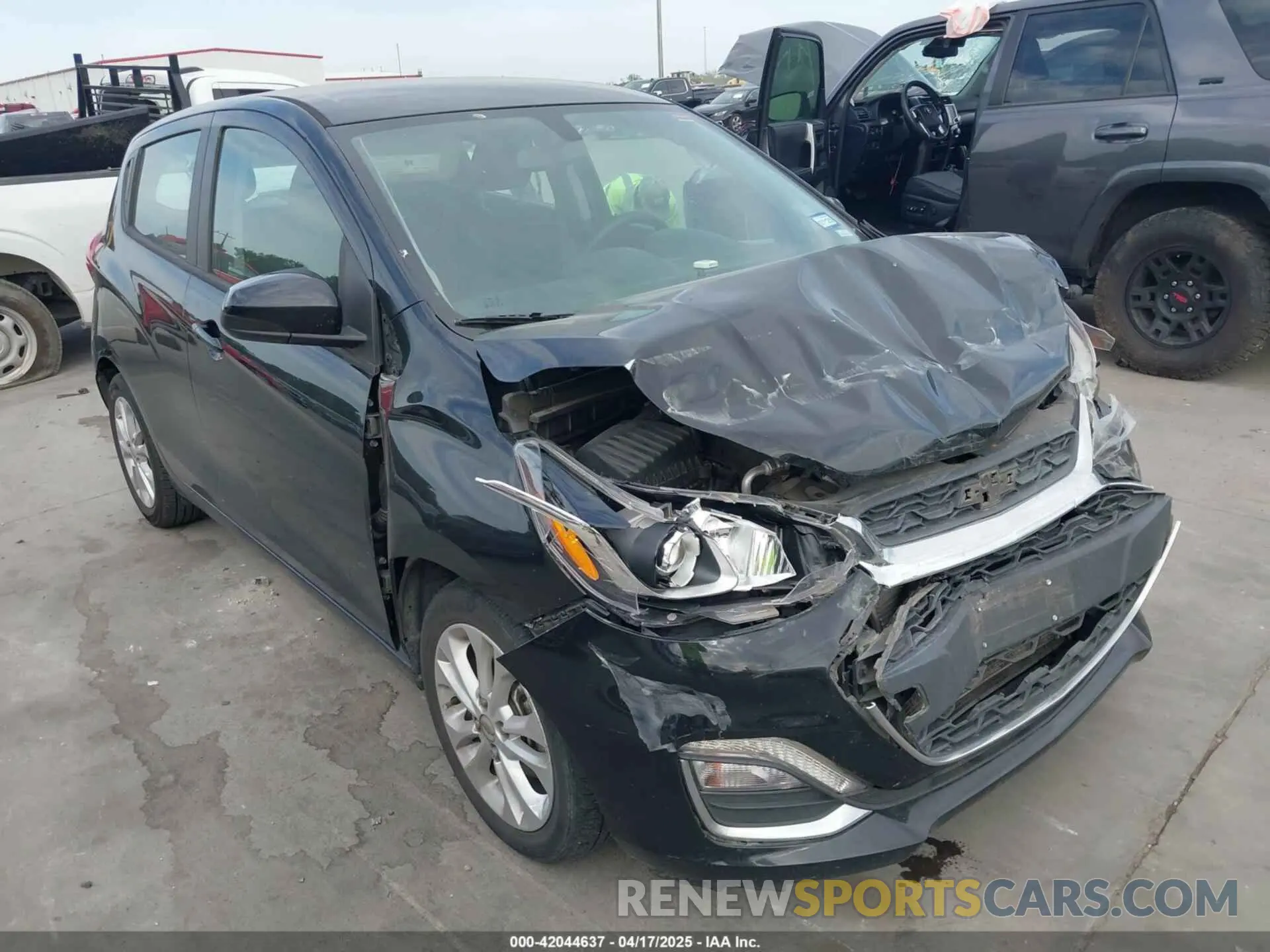 1 fotografías del automóvil dañado KL8CD6SA7LC417749 CHEVROLET SPARK 2020