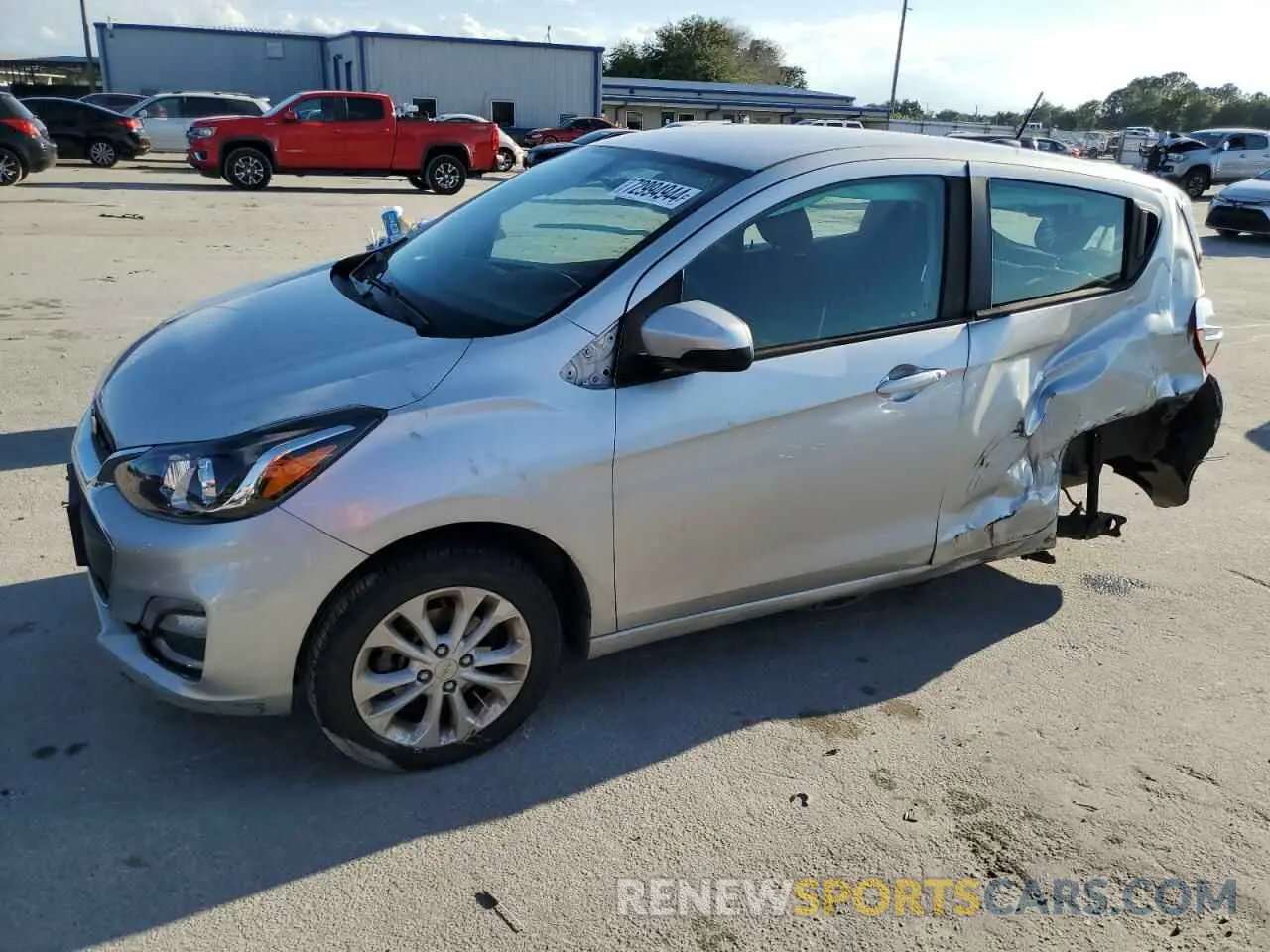 1 fotografías del automóvil dañado KL8CD6SA7LC418951 CHEVROLET SPARK 2020