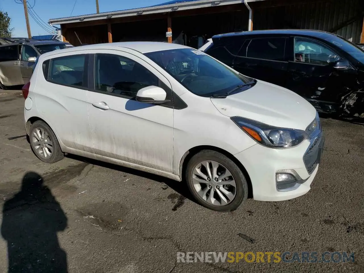 4 fotografías del automóvil dañado KL8CD6SA7LC448449 CHEVROLET SPARK 2020