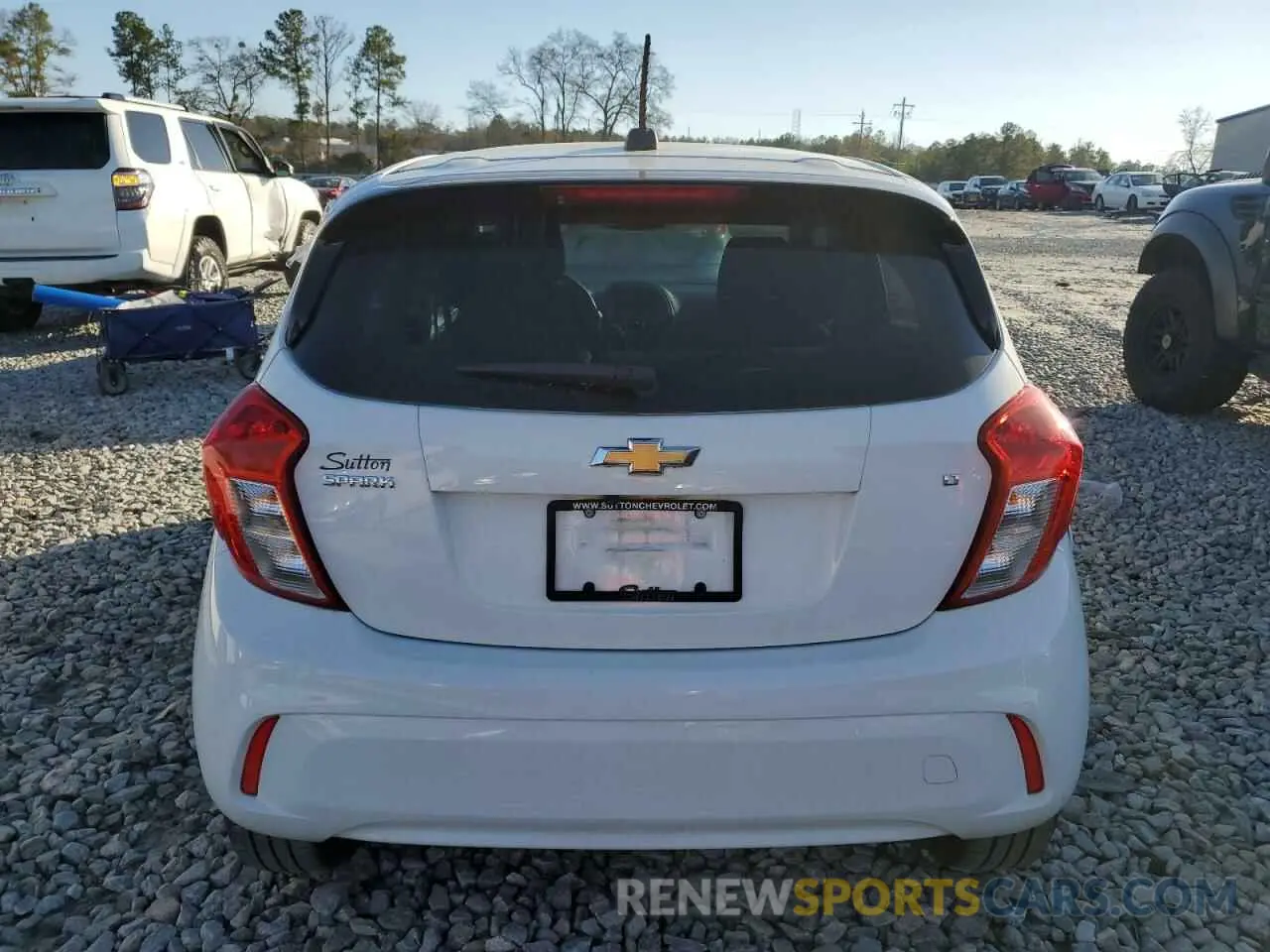 6 fotografías del automóvil dañado KL8CD6SA7LC465347 CHEVROLET SPARK 2020