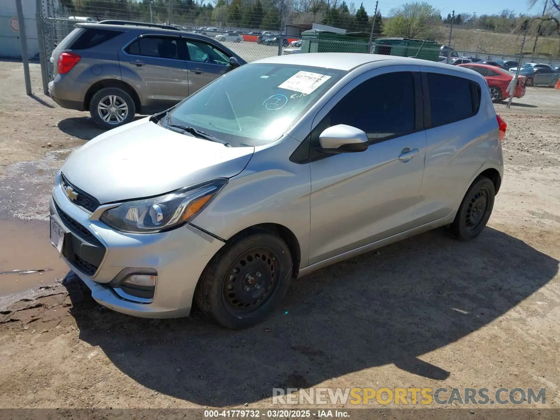 2 fotografías del automóvil dañado KL8CD6SA8LC449206 CHEVROLET SPARK 2020