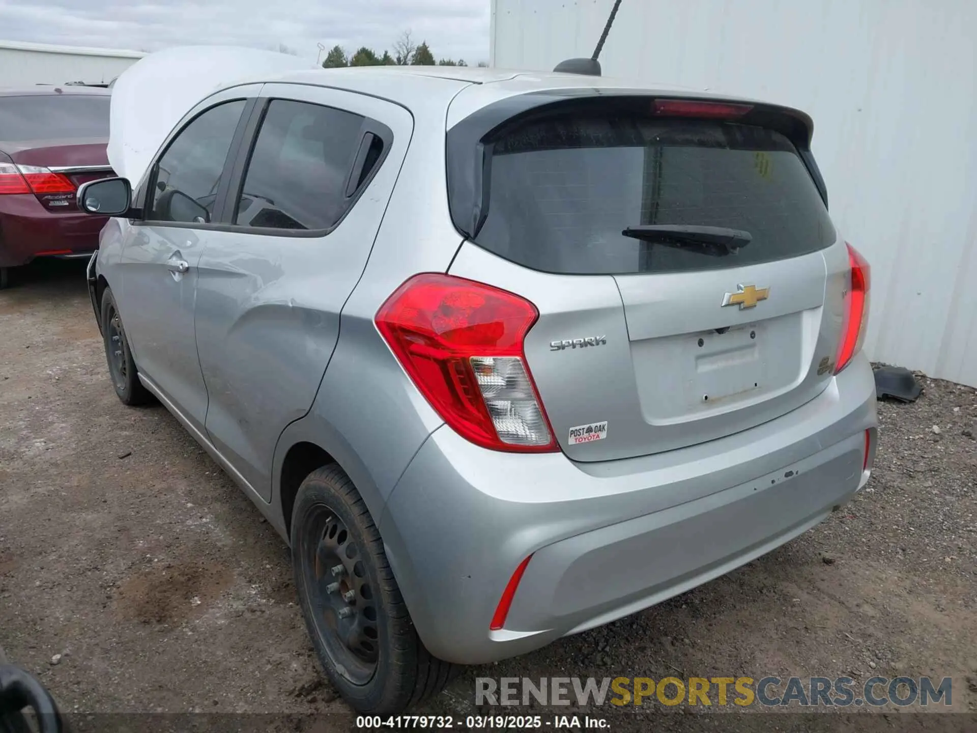 3 fotografías del automóvil dañado KL8CD6SA8LC449206 CHEVROLET SPARK 2020