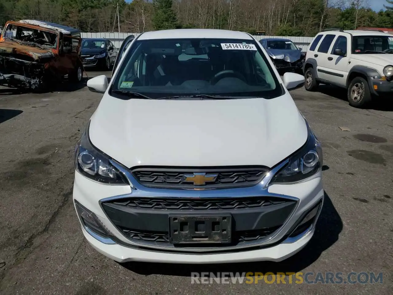 5 fotografías del automóvil dañado KL8CD6SA8LC465728 CHEVROLET SPARK 2020
