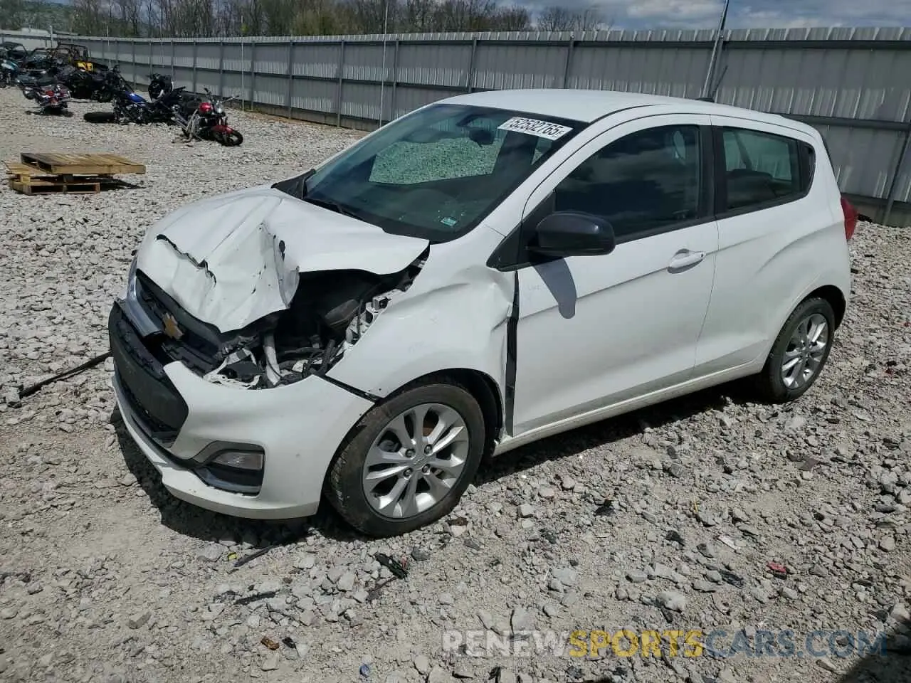 1 fotografías del automóvil dañado KL8CD6SA9LC419258 CHEVROLET SPARK 2020