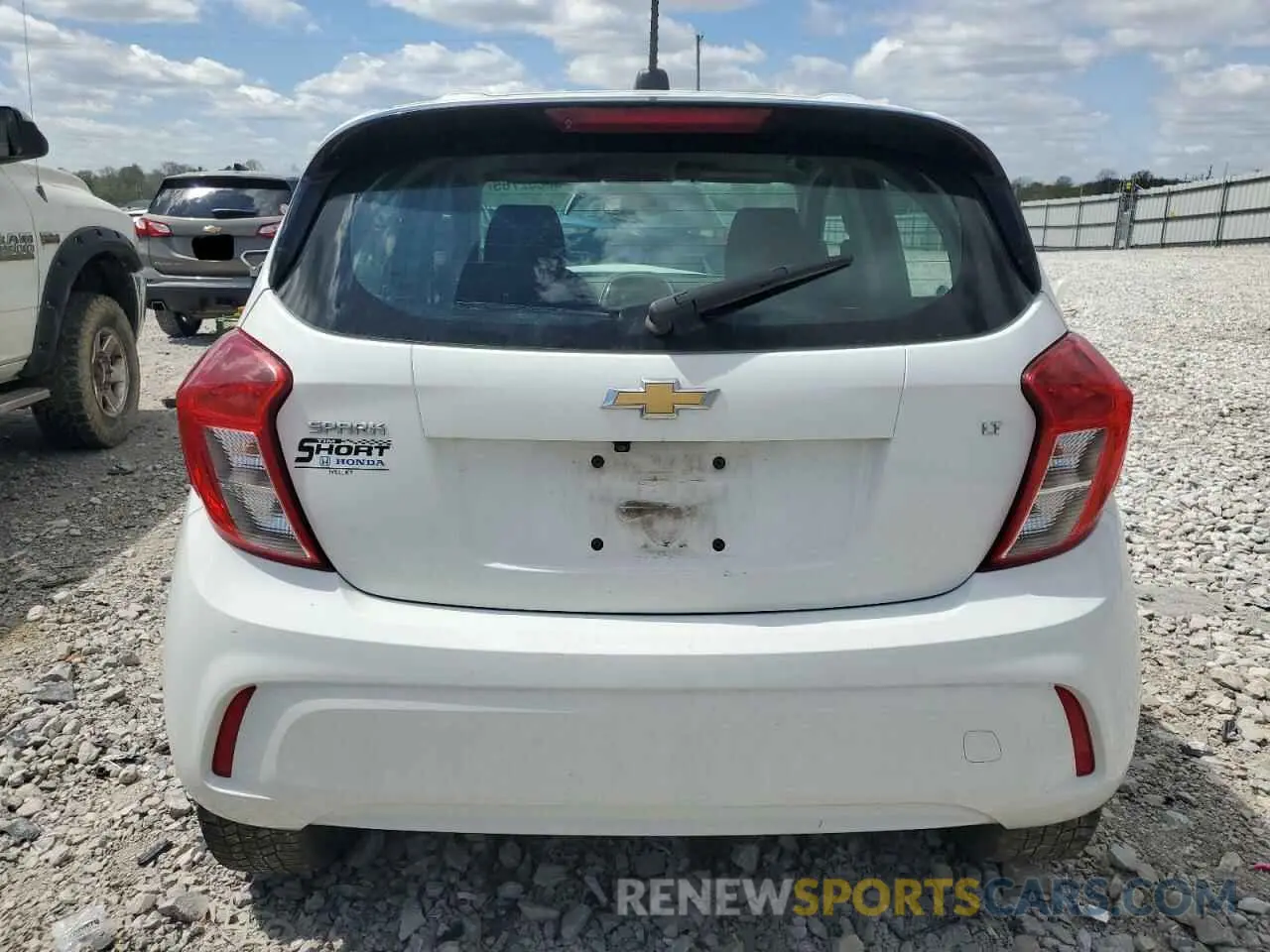 6 fotografías del automóvil dañado KL8CD6SA9LC419258 CHEVROLET SPARK 2020