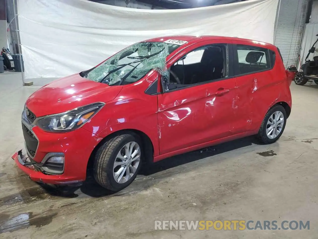 1 fotografías del automóvil dañado KL8CD6SA9LC429899 CHEVROLET SPARK 2020