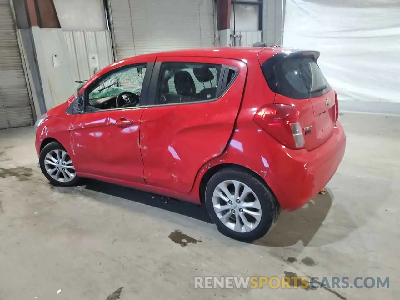 2 fotografías del automóvil dañado KL8CD6SA9LC429899 CHEVROLET SPARK 2020
