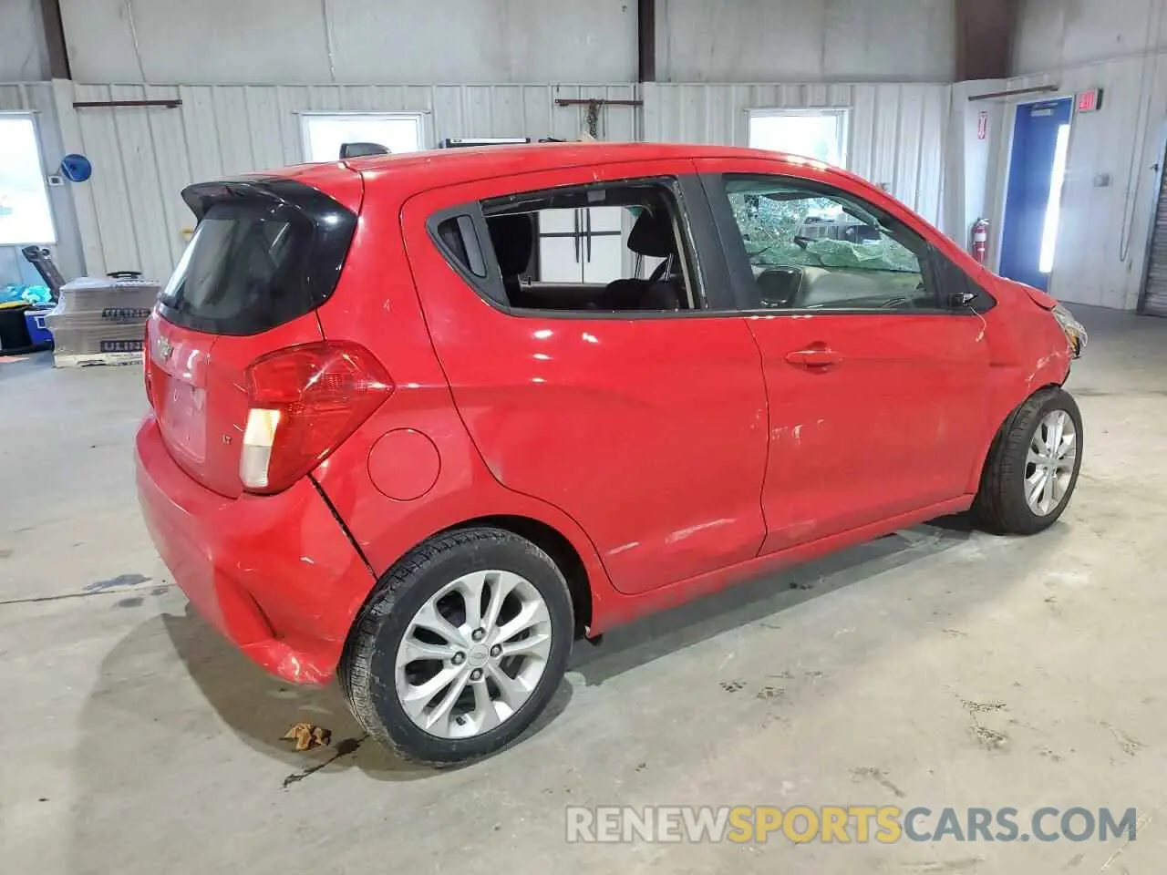 3 fotografías del automóvil dañado KL8CD6SA9LC429899 CHEVROLET SPARK 2020