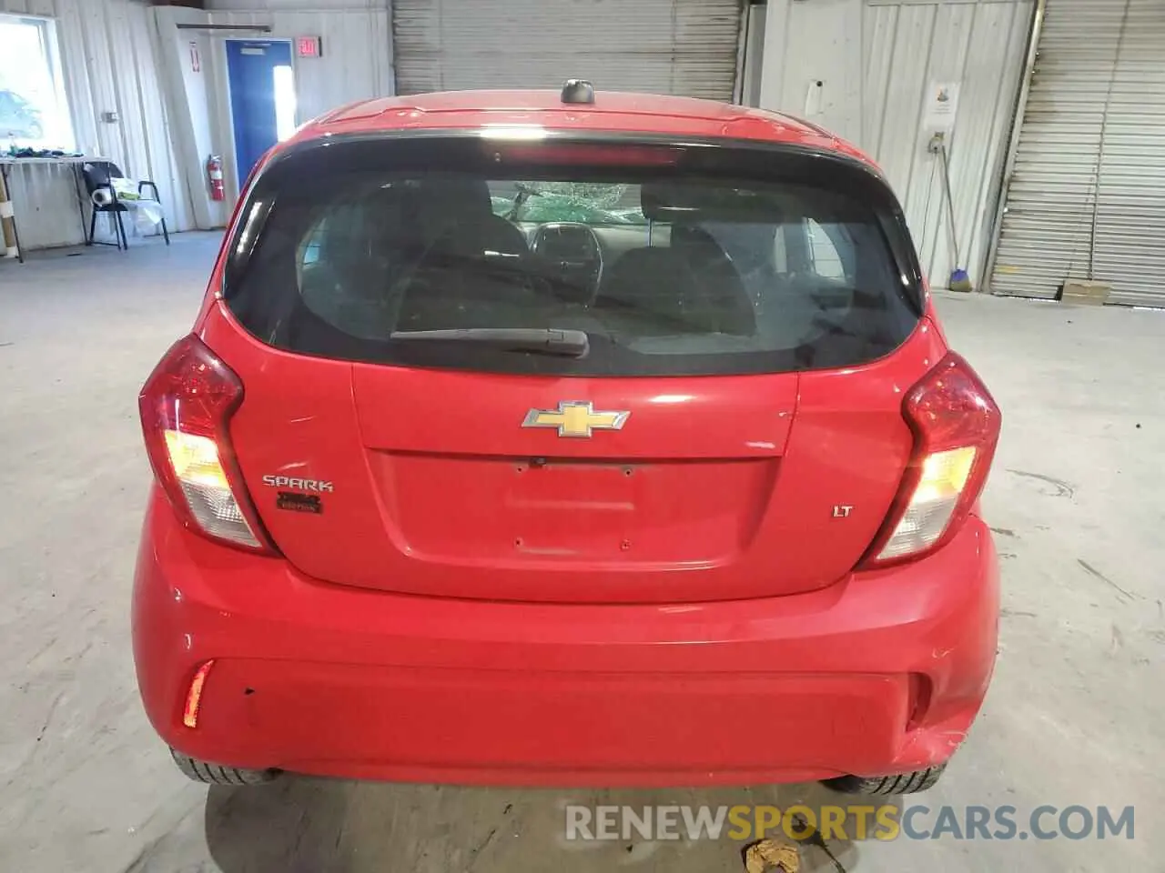 6 fotografías del automóvil dañado KL8CD6SA9LC429899 CHEVROLET SPARK 2020