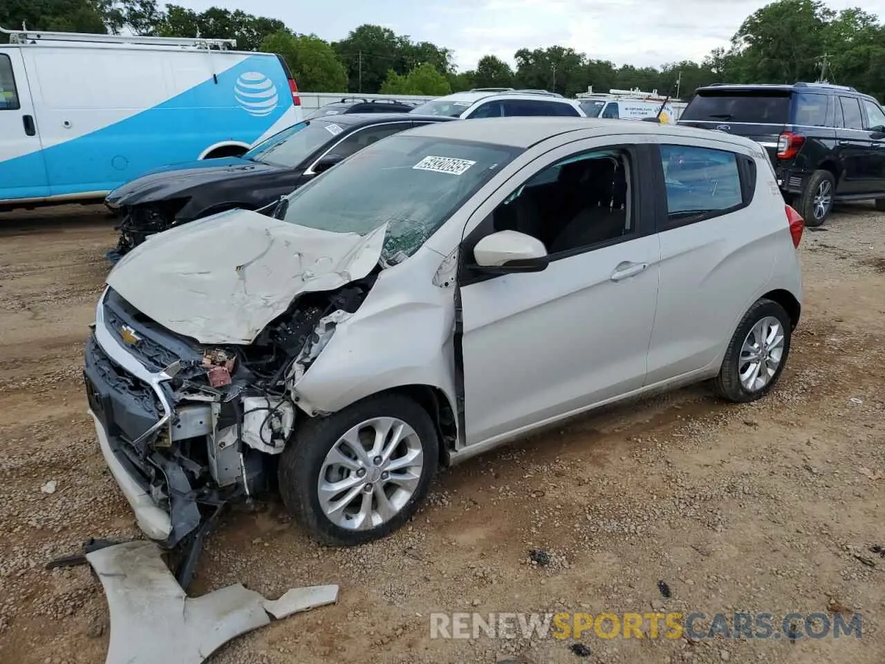 1 fotografías del automóvil dañado KL8CD6SA9LC439302 CHEVROLET SPARK 2020