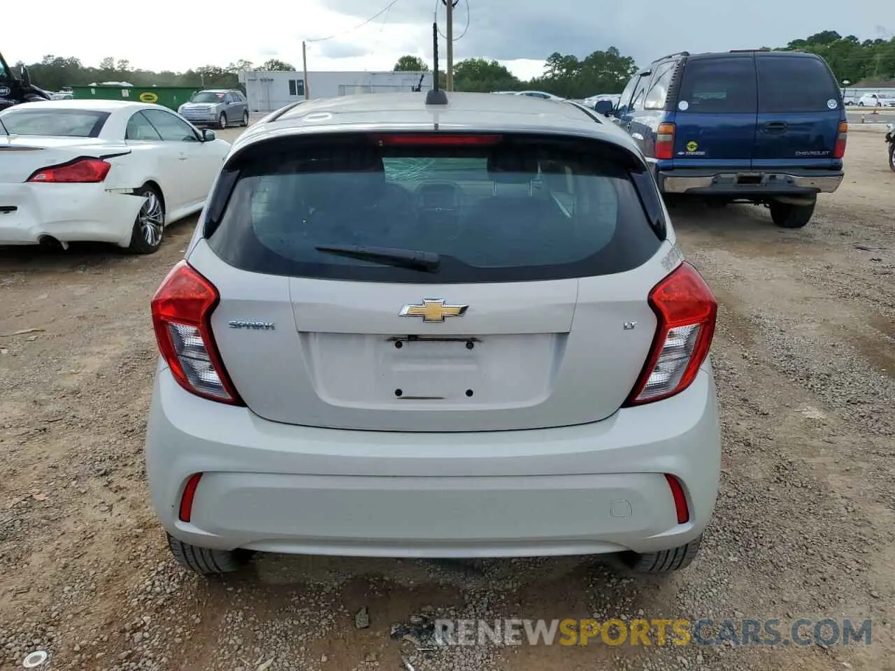6 fotografías del automóvil dañado KL8CD6SA9LC439302 CHEVROLET SPARK 2020