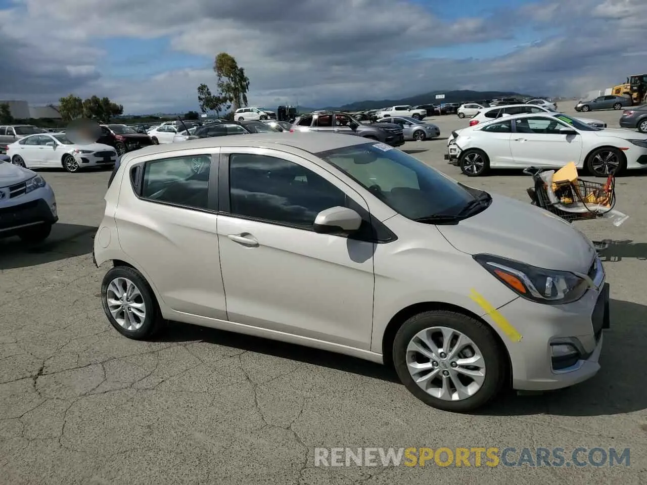 4 fotografías del automóvil dañado KL8CD6SA9LC443057 CHEVROLET SPARK 2020