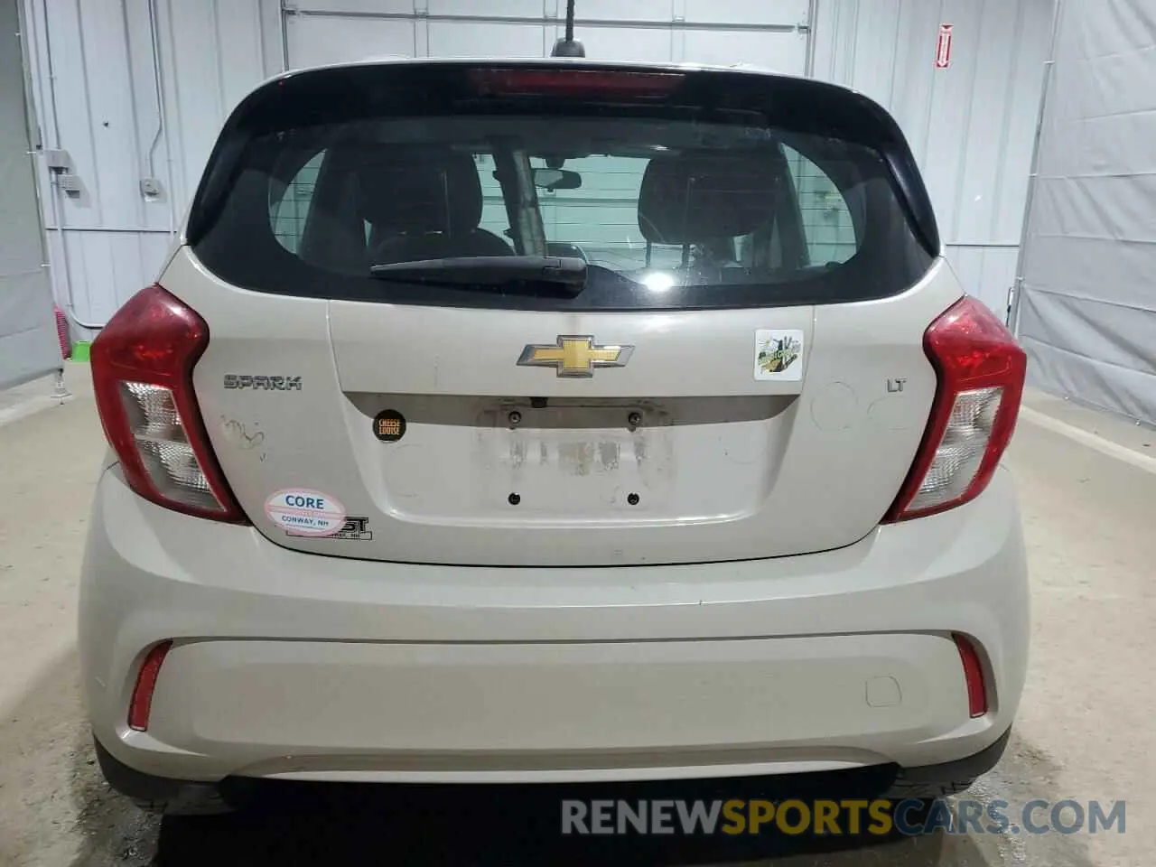 6 fotografías del automóvil dañado KL8CD6SA9LC465088 CHEVROLET SPARK 2020