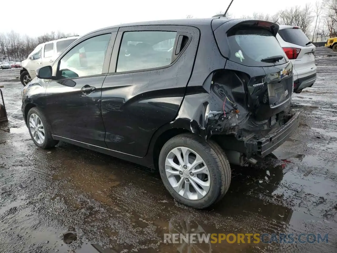 2 fotografías del automóvil dañado KL8CD6SAXLC463964 CHEVROLET SPARK 2020