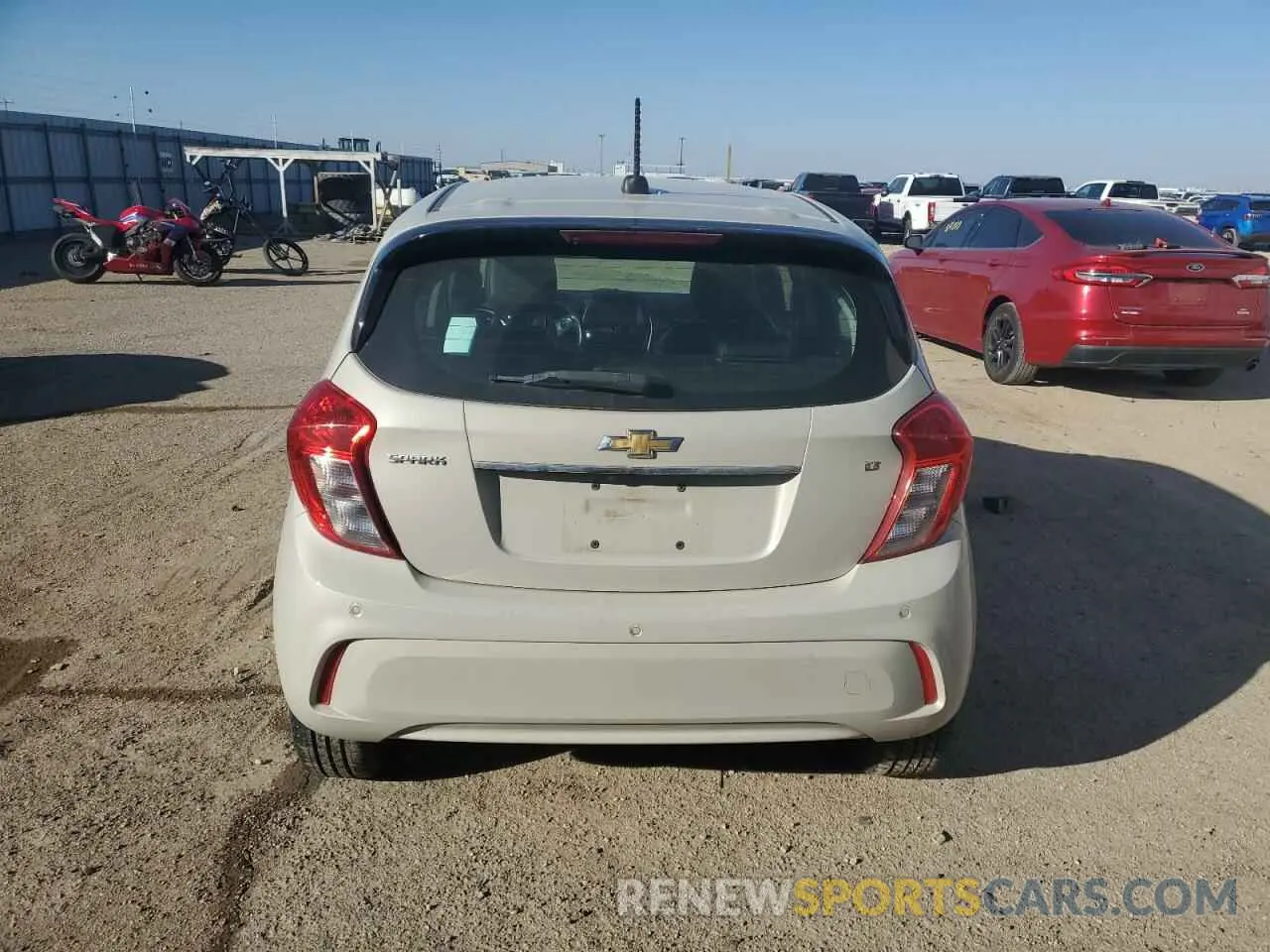 6 fotografías del automóvil dañado KL8CF6SA3LC468322 CHEVROLET SPARK 2020