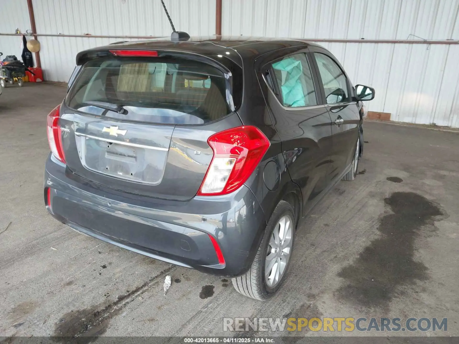 4 fotografías del automóvil dañado KL8CF6SA8LC429175 CHEVROLET SPARK 2020