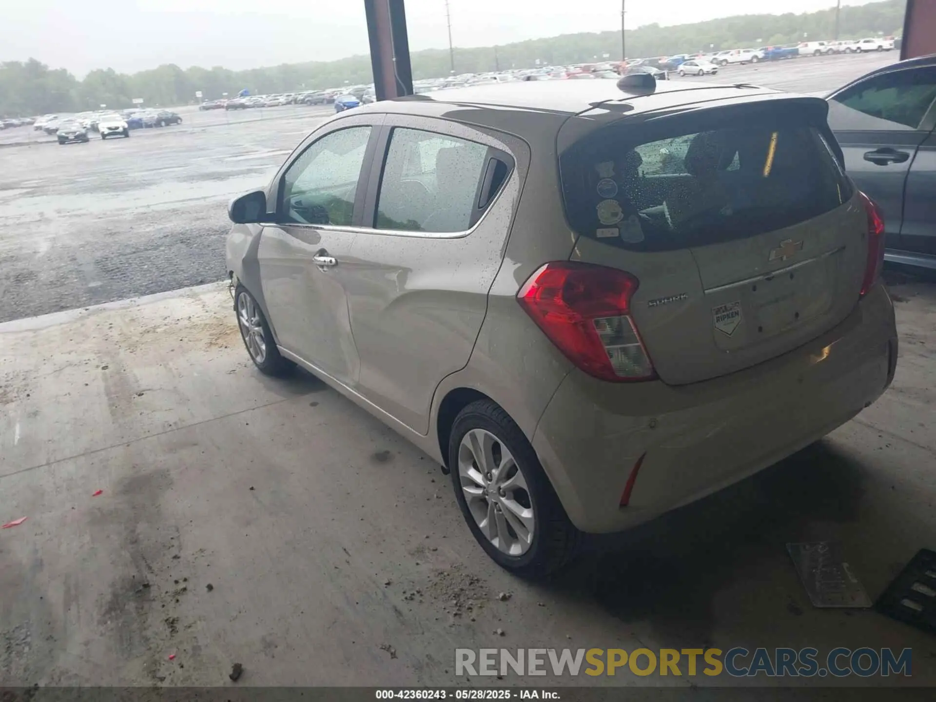 3 fotografías del automóvil dañado KL8CF6SA9LC429072 CHEVROLET SPARK 2020