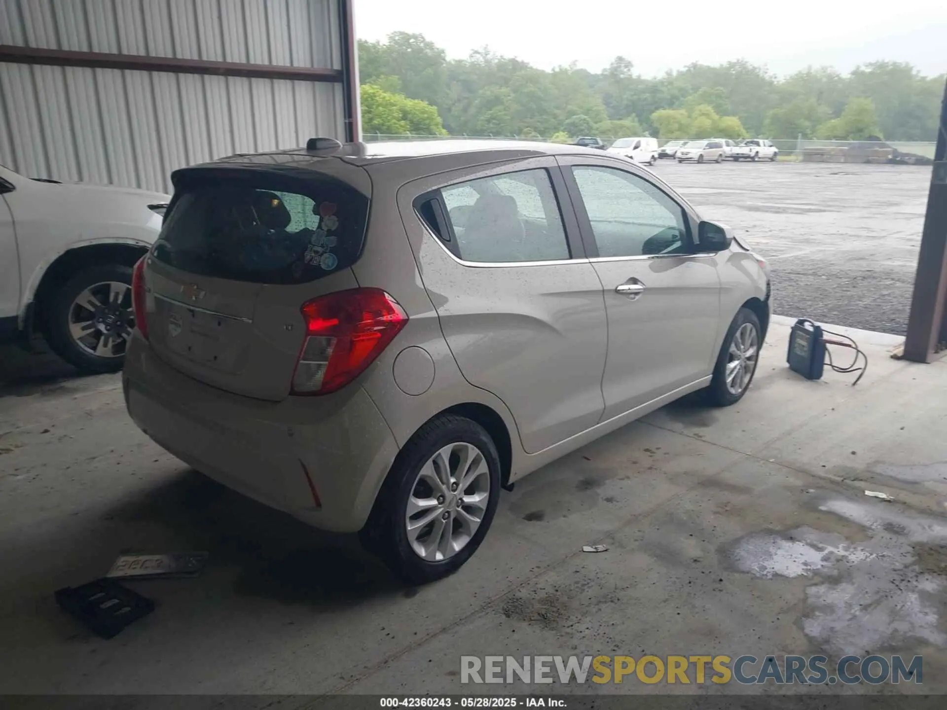4 fotografías del automóvil dañado KL8CF6SA9LC429072 CHEVROLET SPARK 2020
