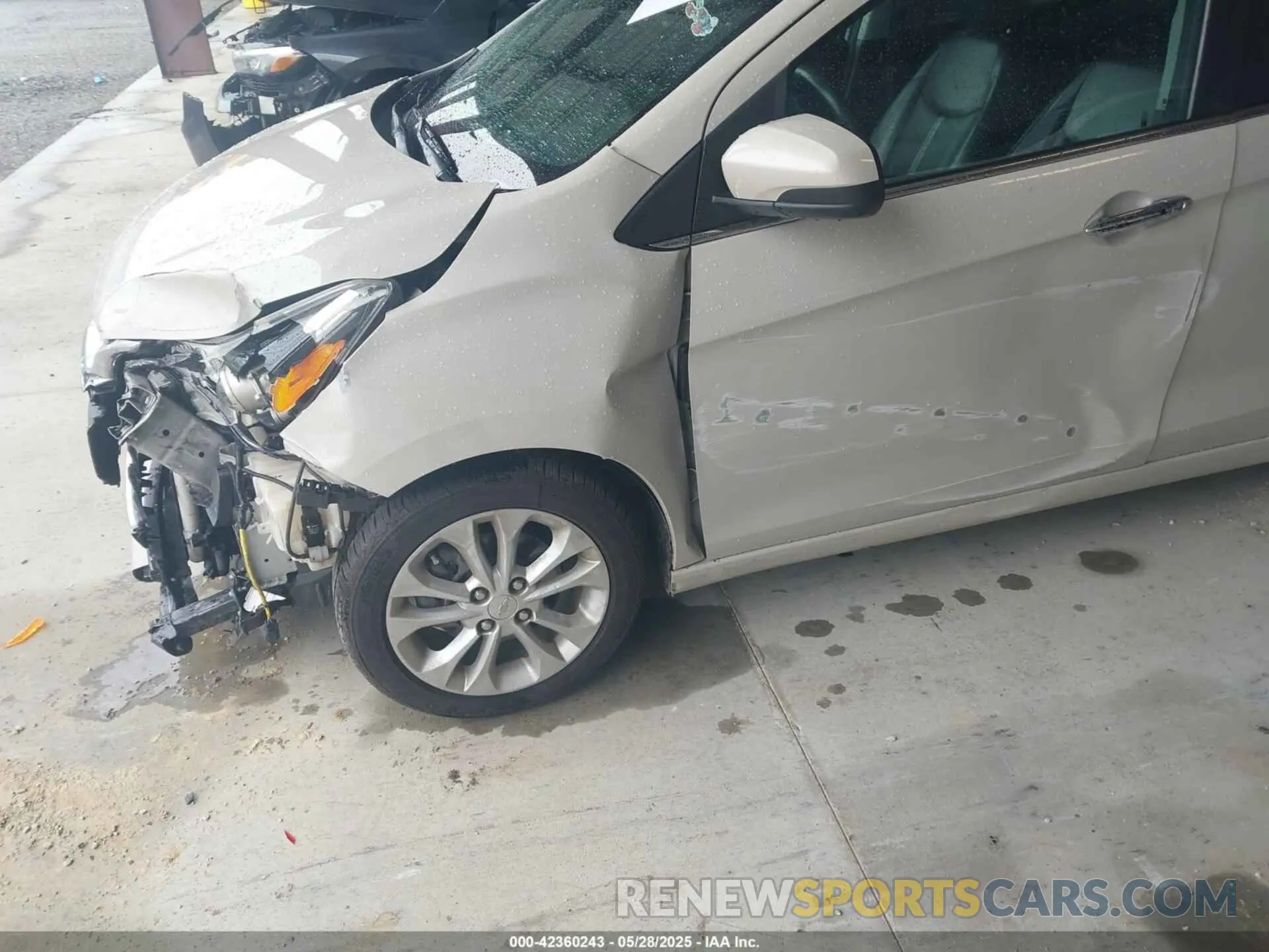 6 fotografías del automóvil dañado KL8CF6SA9LC429072 CHEVROLET SPARK 2020