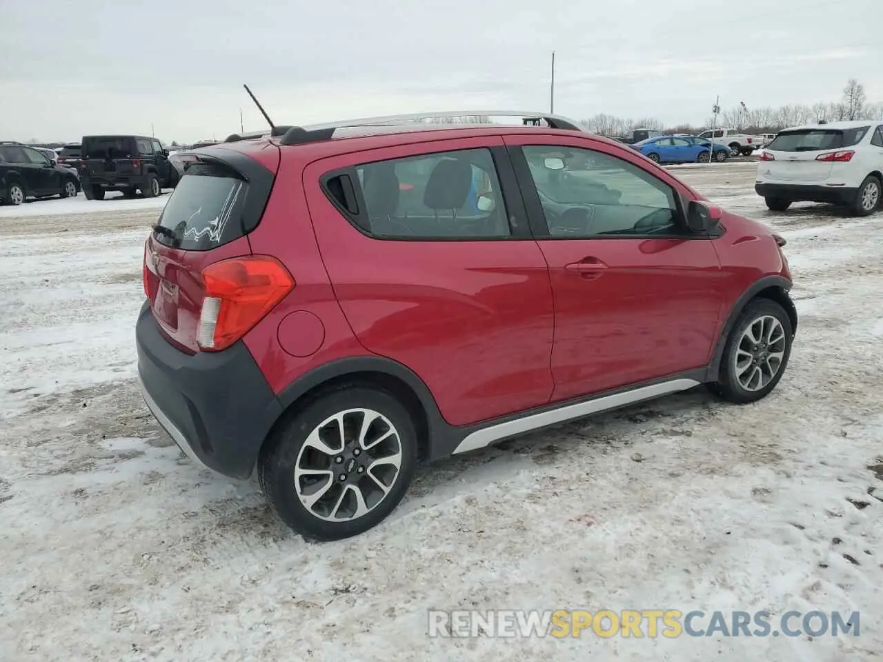 3 fotografías del automóvil dañado KL8CH6SA3LC453278 CHEVROLET SPARK 2020