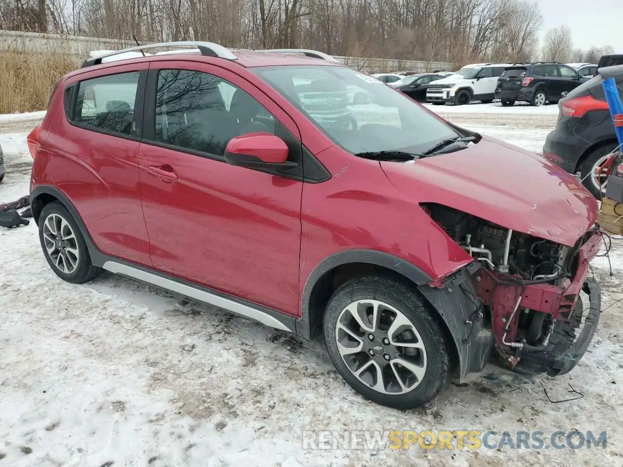 4 fotografías del automóvil dañado KL8CH6SA3LC453278 CHEVROLET SPARK 2020