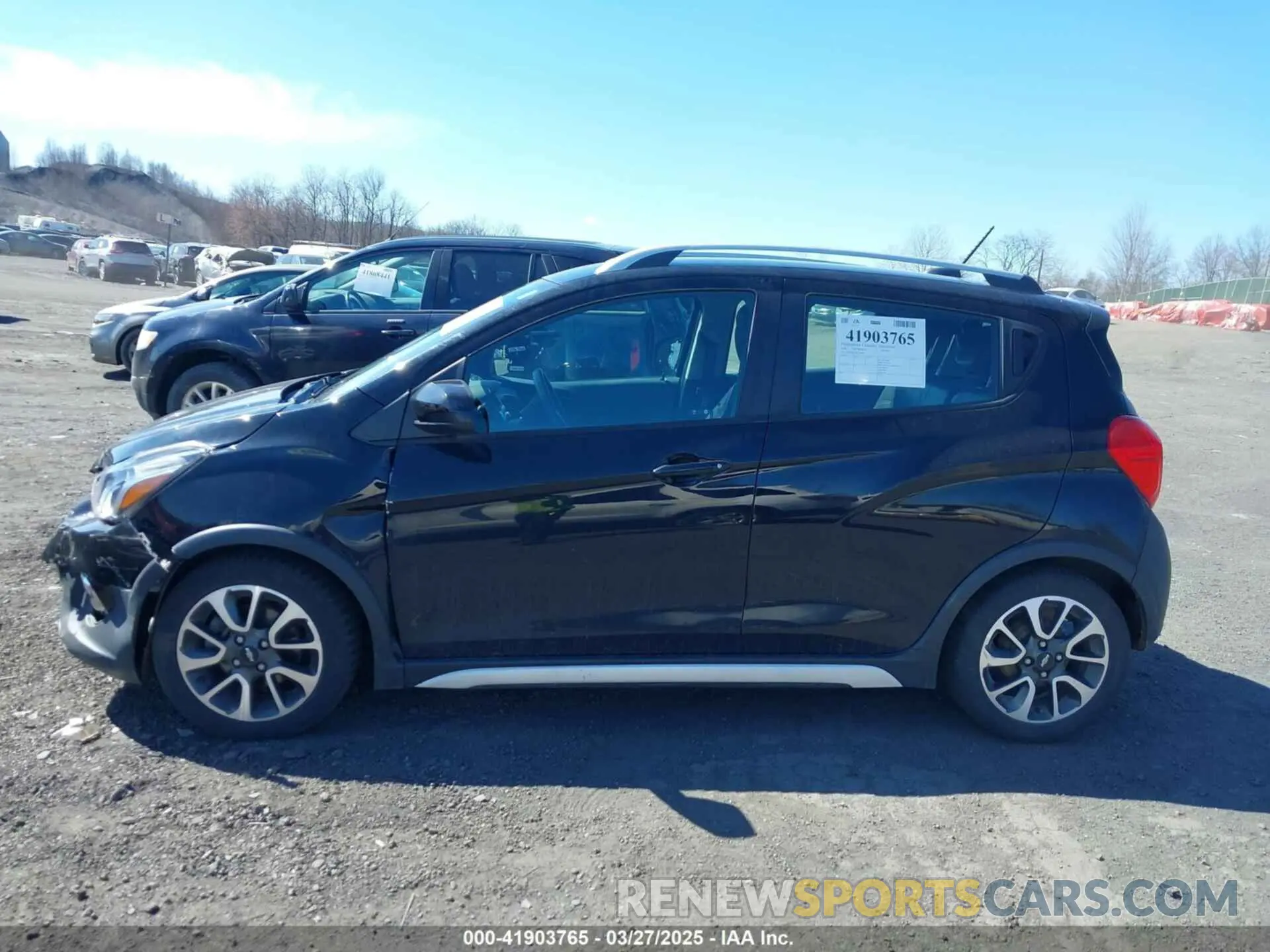 14 fotografías del automóvil dañado KL8CH6SA8LC459867 CHEVROLET SPARK 2020