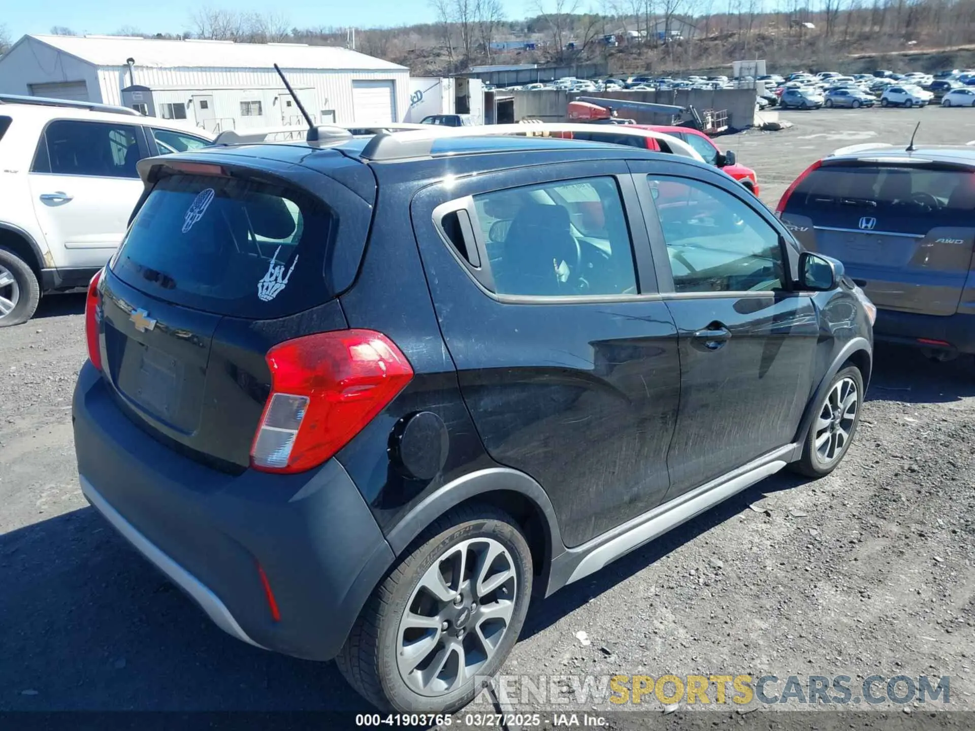 4 fotografías del automóvil dañado KL8CH6SA8LC459867 CHEVROLET SPARK 2020