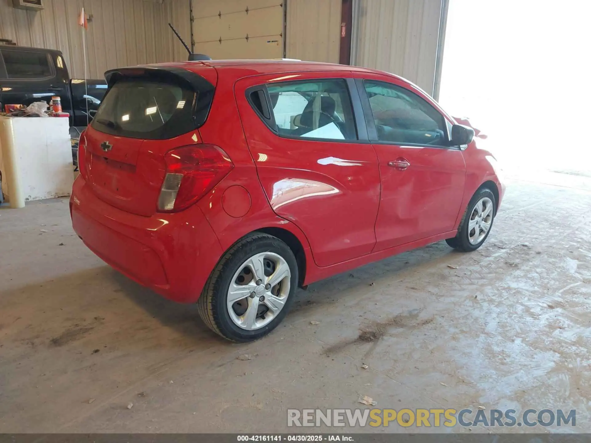 4 fotografías del automóvil dañado KL8CA6SA4MC729683 CHEVROLET SPARK 2021