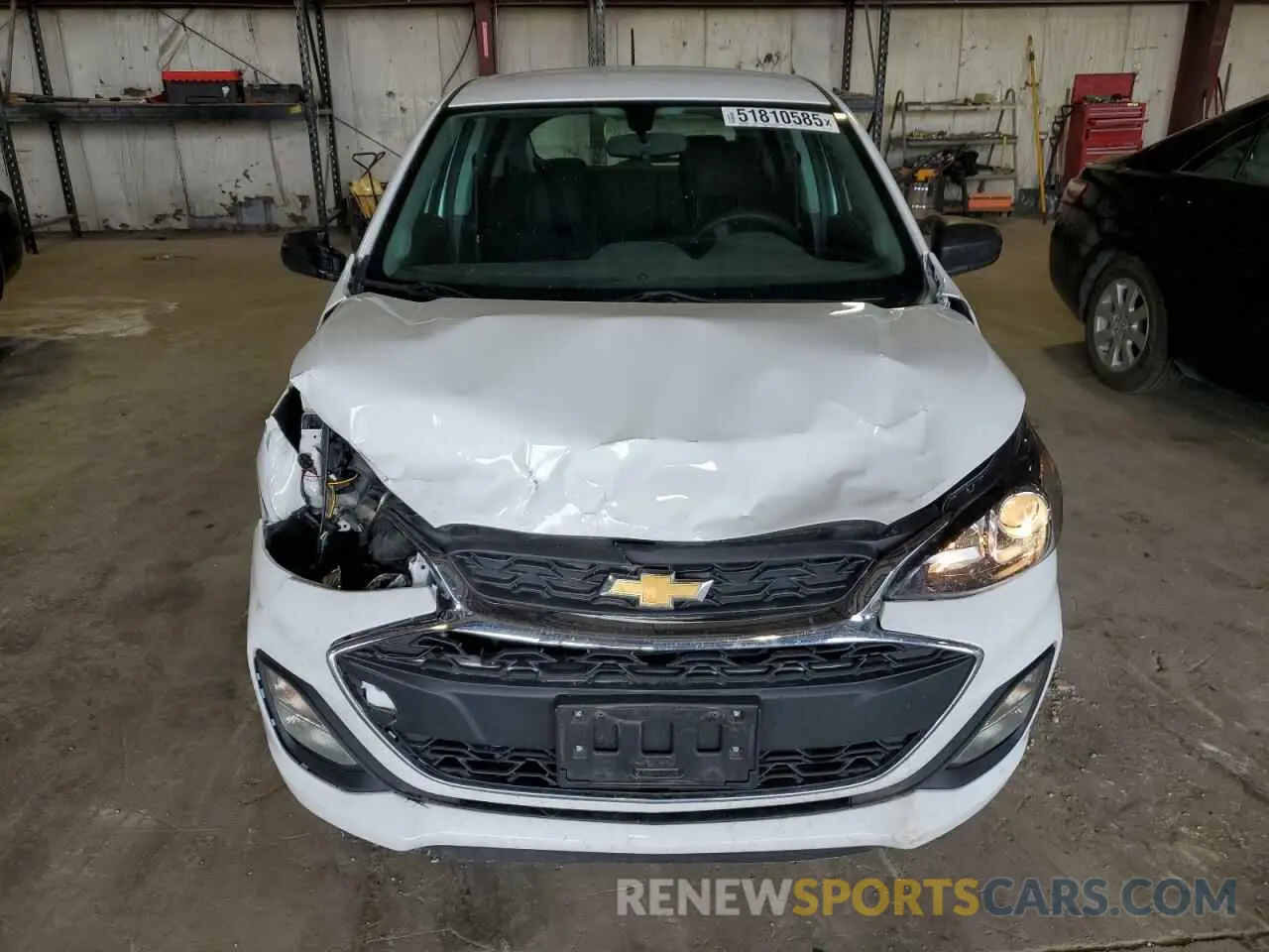 5 fotografías del automóvil dañado KL8CA6SA4MC741459 CHEVROLET SPARK 2021