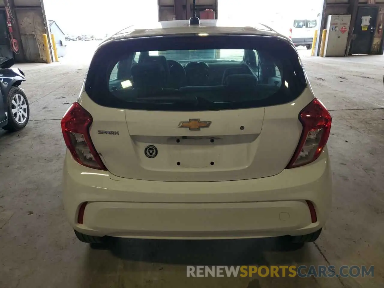6 fotografías del automóvil dañado KL8CA6SA4MC741459 CHEVROLET SPARK 2021