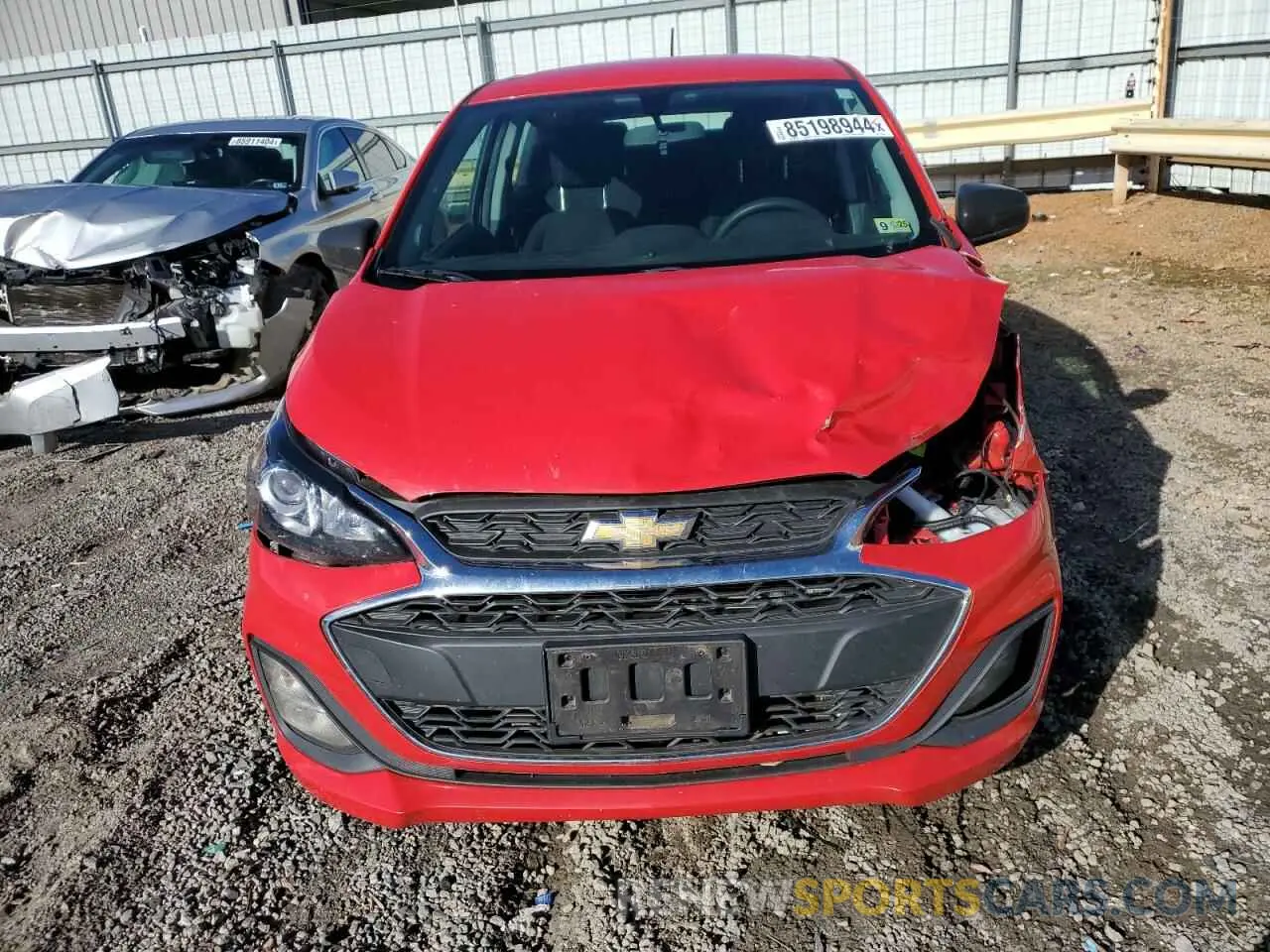 5 fotografías del automóvil dañado KL8CB6SA0MC731038 CHEVROLET SPARK 2021