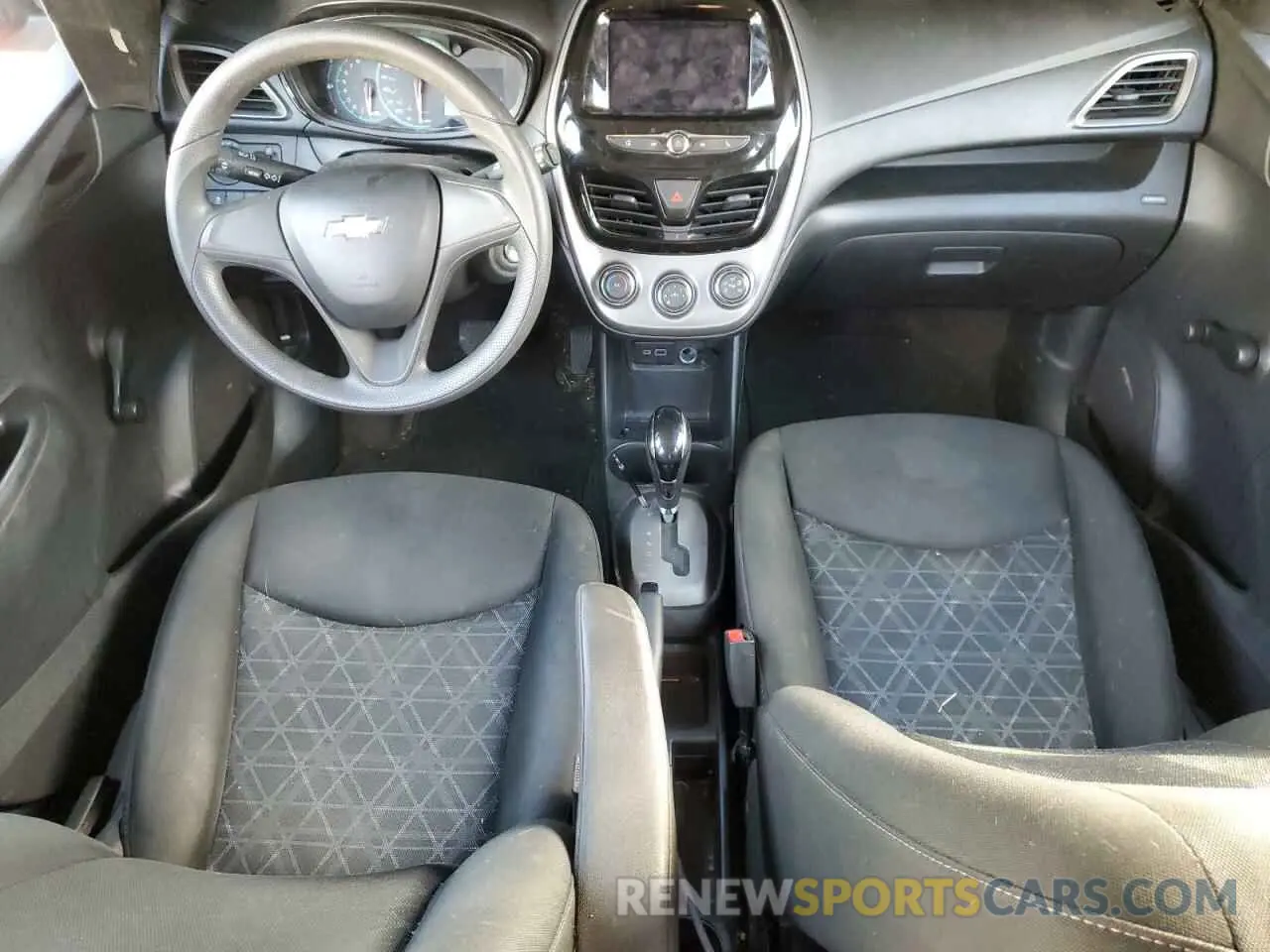 8 fotografías del automóvil dañado KL8CB6SA0MC731038 CHEVROLET SPARK 2021