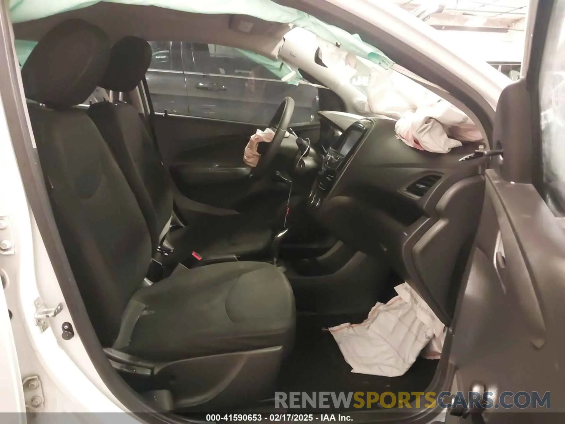 5 fotografías del automóvil dañado KL8CB6SA0MC740306 CHEVROLET SPARK 2021