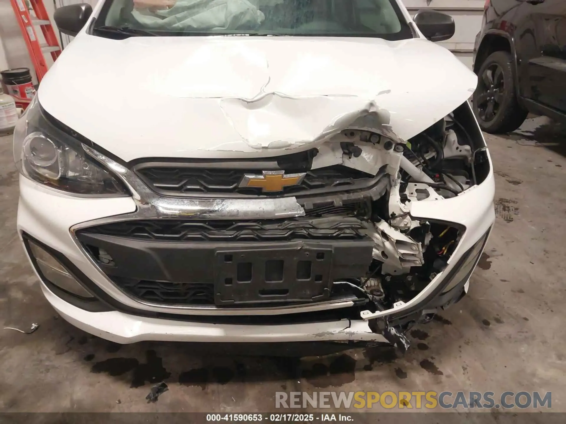 6 fotografías del automóvil dañado KL8CB6SA0MC740306 CHEVROLET SPARK 2021