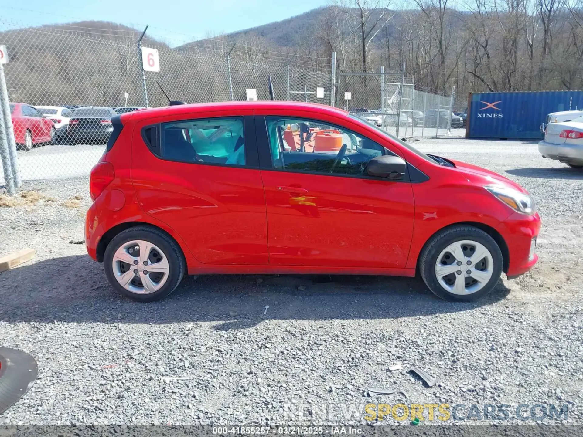 13 fotografías del automóvil dañado KL8CB6SA0MC742640 CHEVROLET SPARK 2021