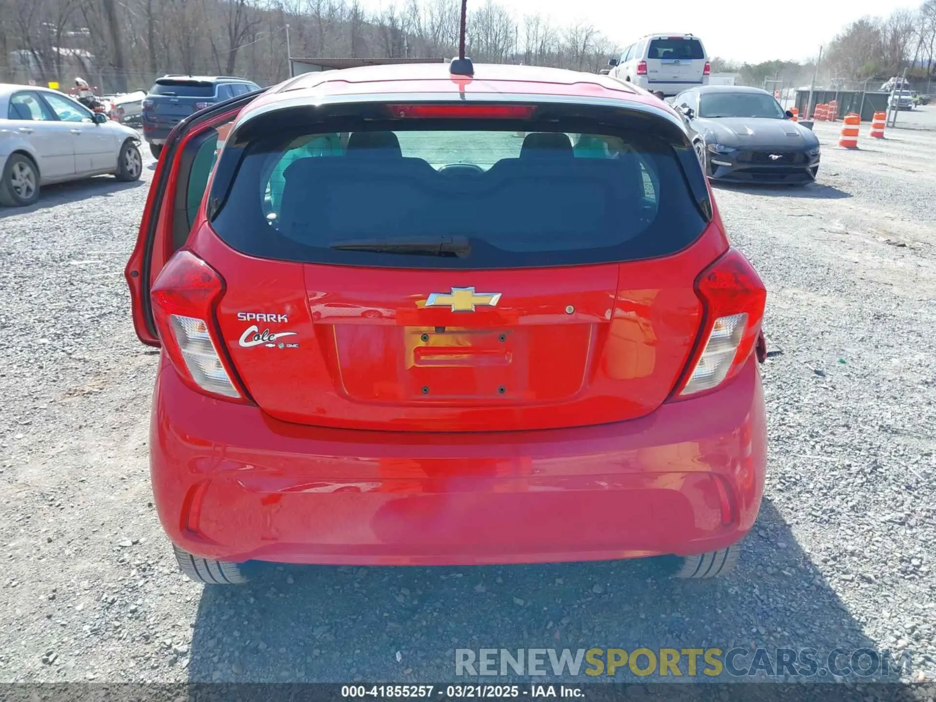 16 fotografías del automóvil dañado KL8CB6SA0MC742640 CHEVROLET SPARK 2021