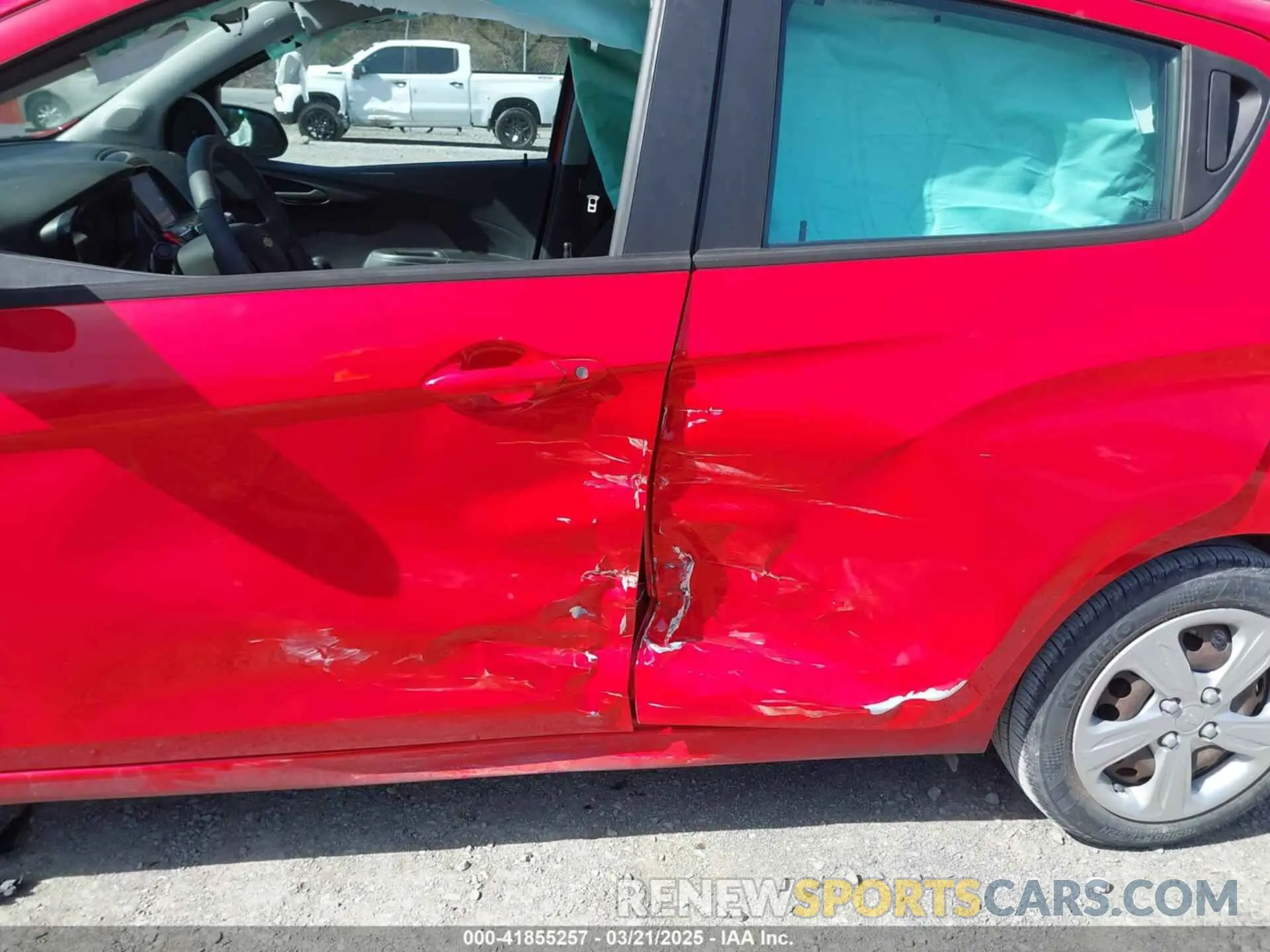 6 fotografías del automóvil dañado KL8CB6SA0MC742640 CHEVROLET SPARK 2021