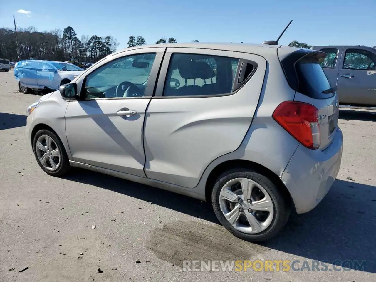 2 fotografías del automóvil dañado KL8CB6SA1MC703068 CHEVROLET SPARK 2021
