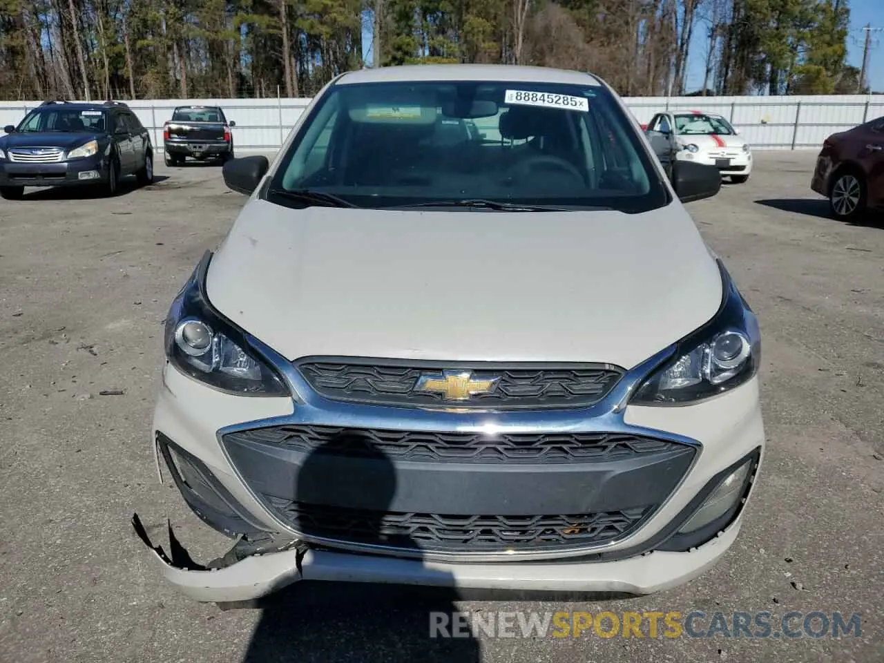 5 fotografías del automóvil dañado KL8CB6SA1MC703068 CHEVROLET SPARK 2021